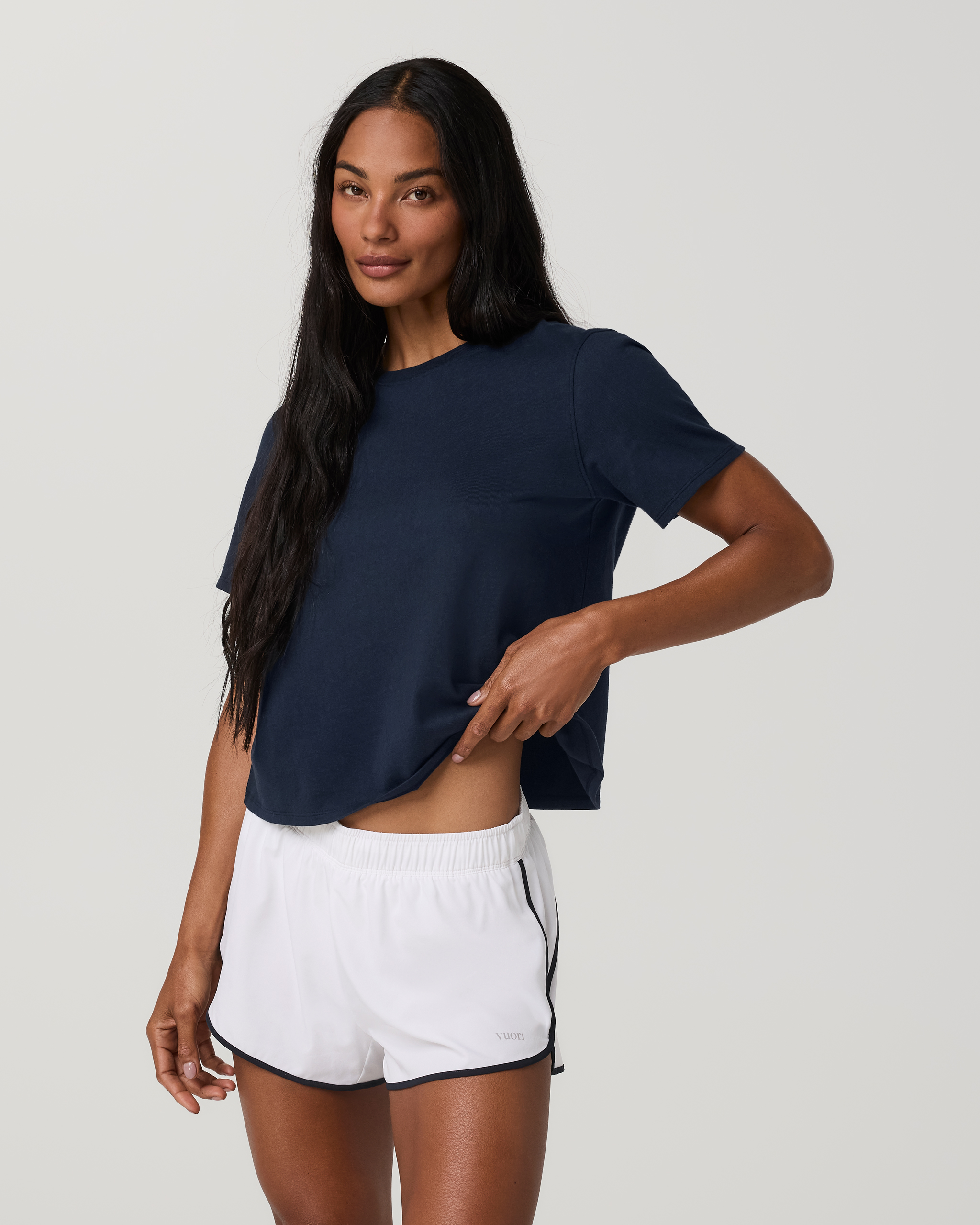 Short Sleeve Heavyweight Cotton Relaxed Tee | Ink