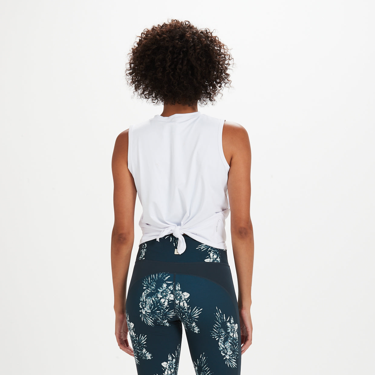 Holly Tie Back Water Tee | White - Image 2