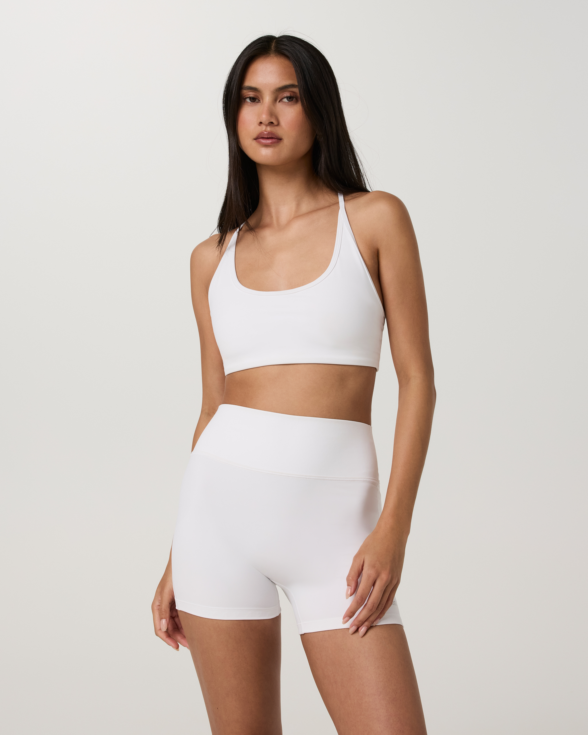 Set Point Bra | White