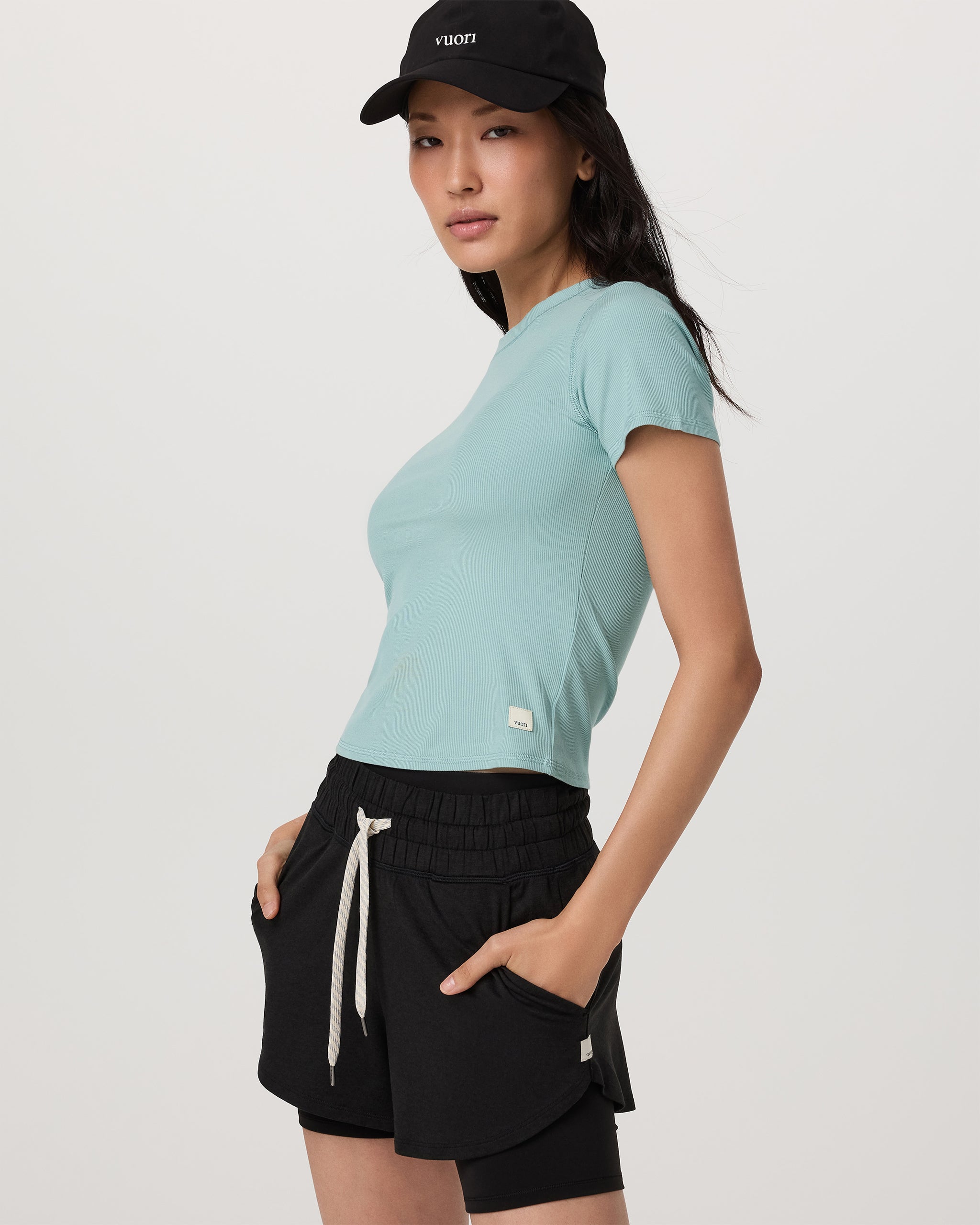 Pose Fitted Tee | Sea Spray - Image 4