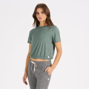 Balance Tee | Kelp Heather