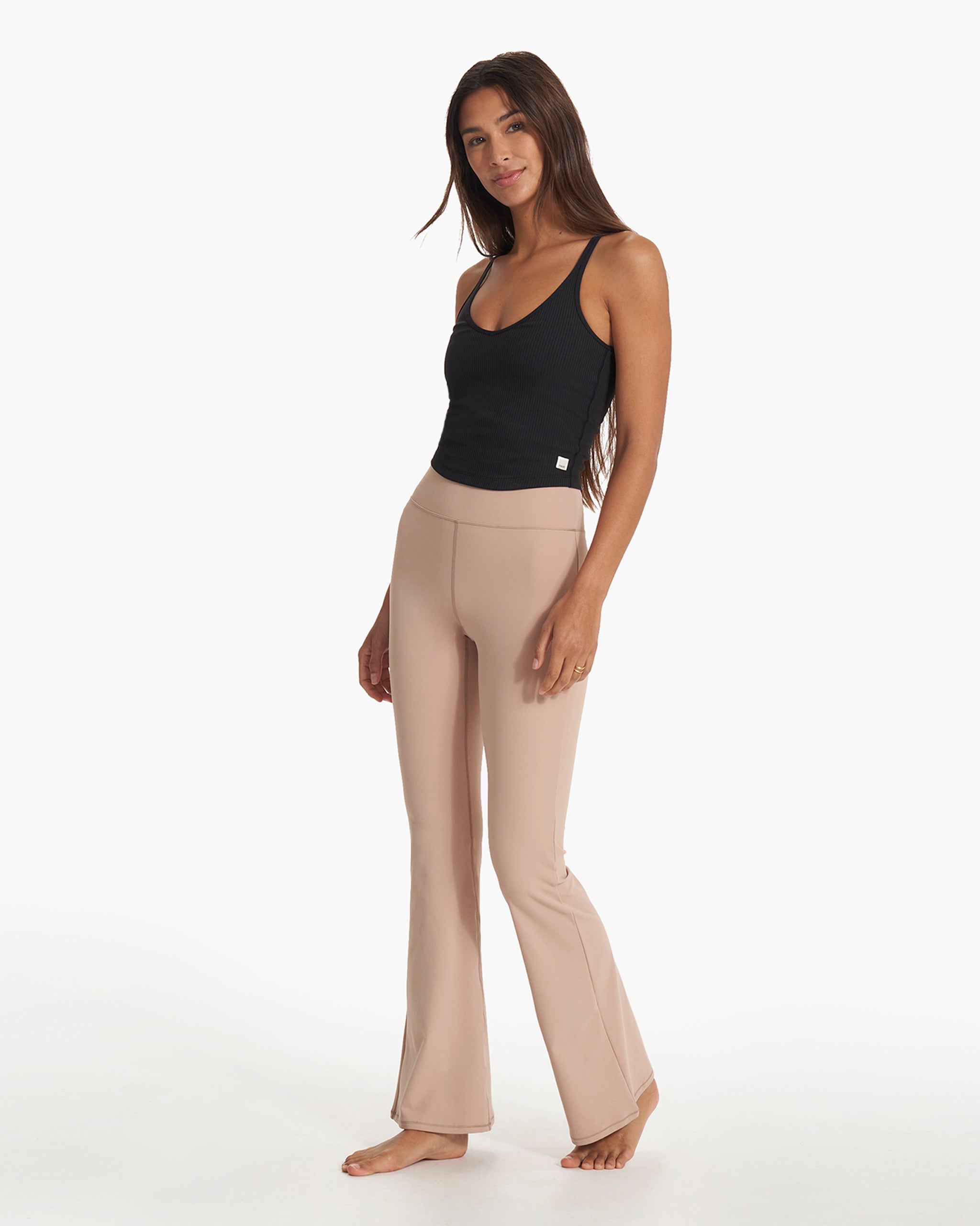 Rib Crop Tank | Black - Image 4