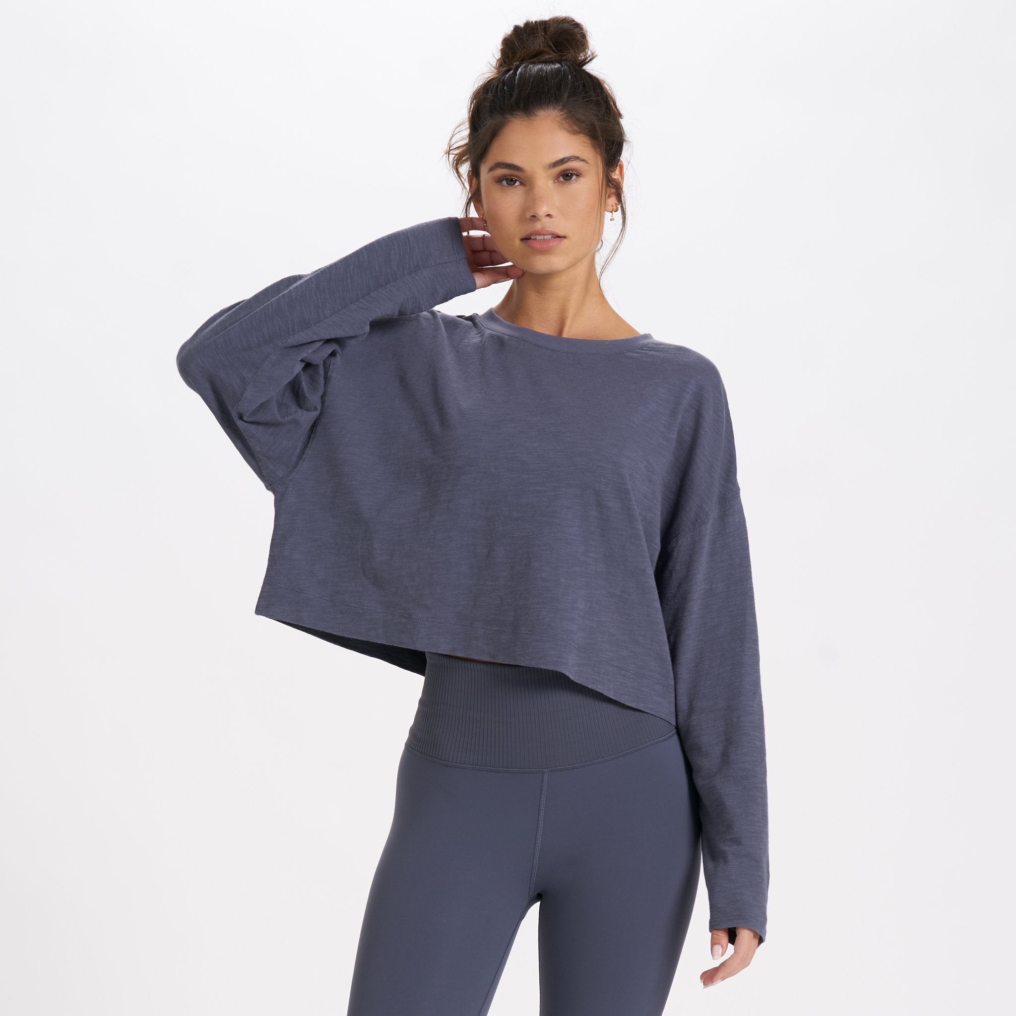 Long-Sleeve Sundown Tee | Azure - Image 2