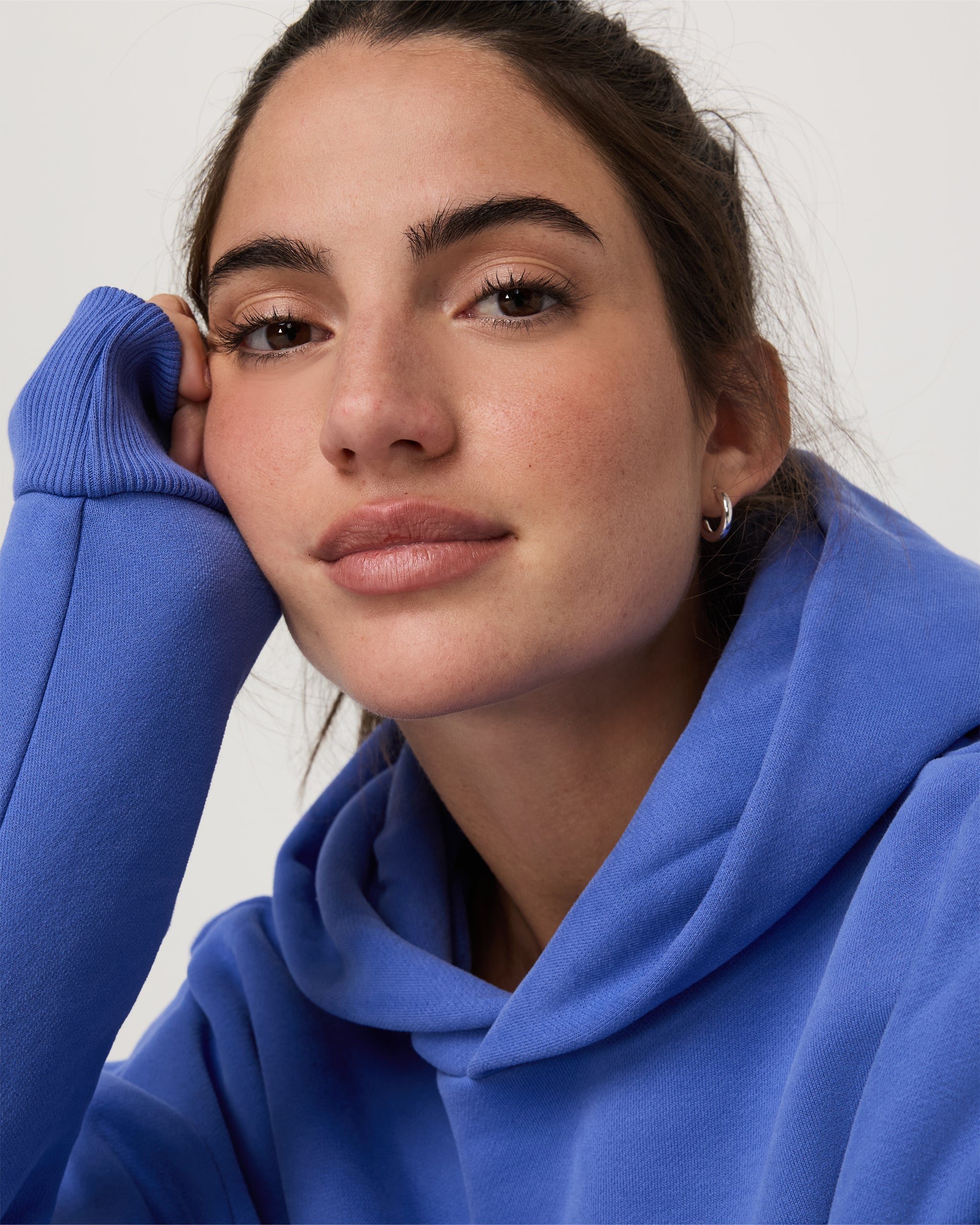 Restore Oversized Hoodie | Bright Iris - Image 2