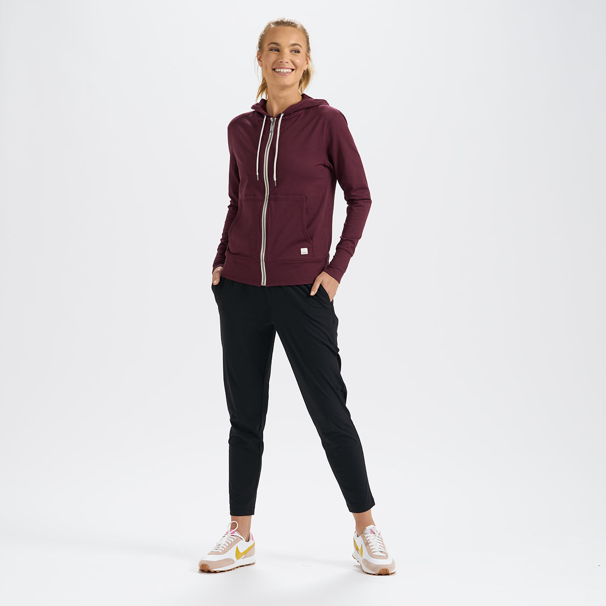Halo Performance Hoodie | Cerise Heather - Image 4