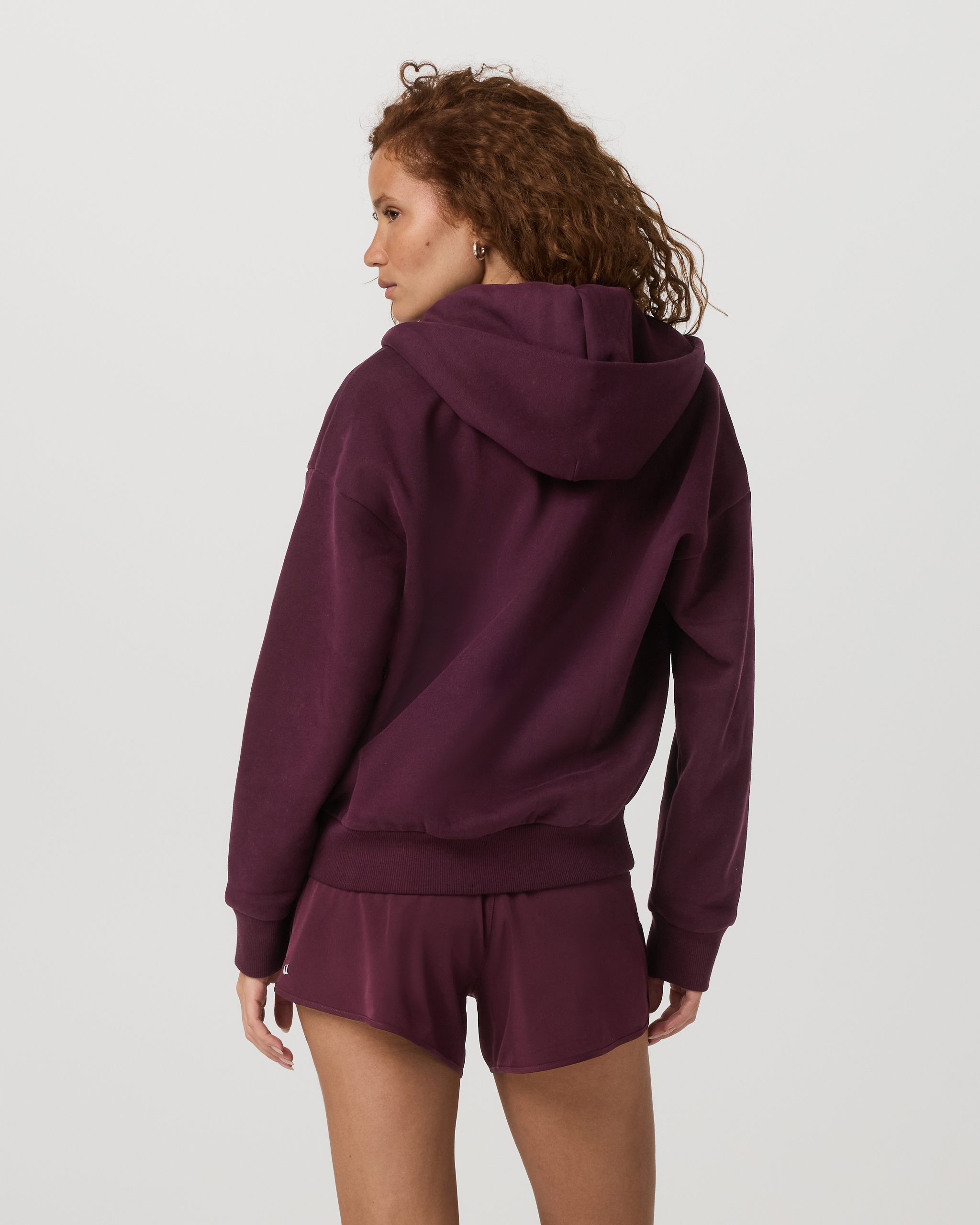 Restore Full Zip Hoodie | Cerise - Image 3