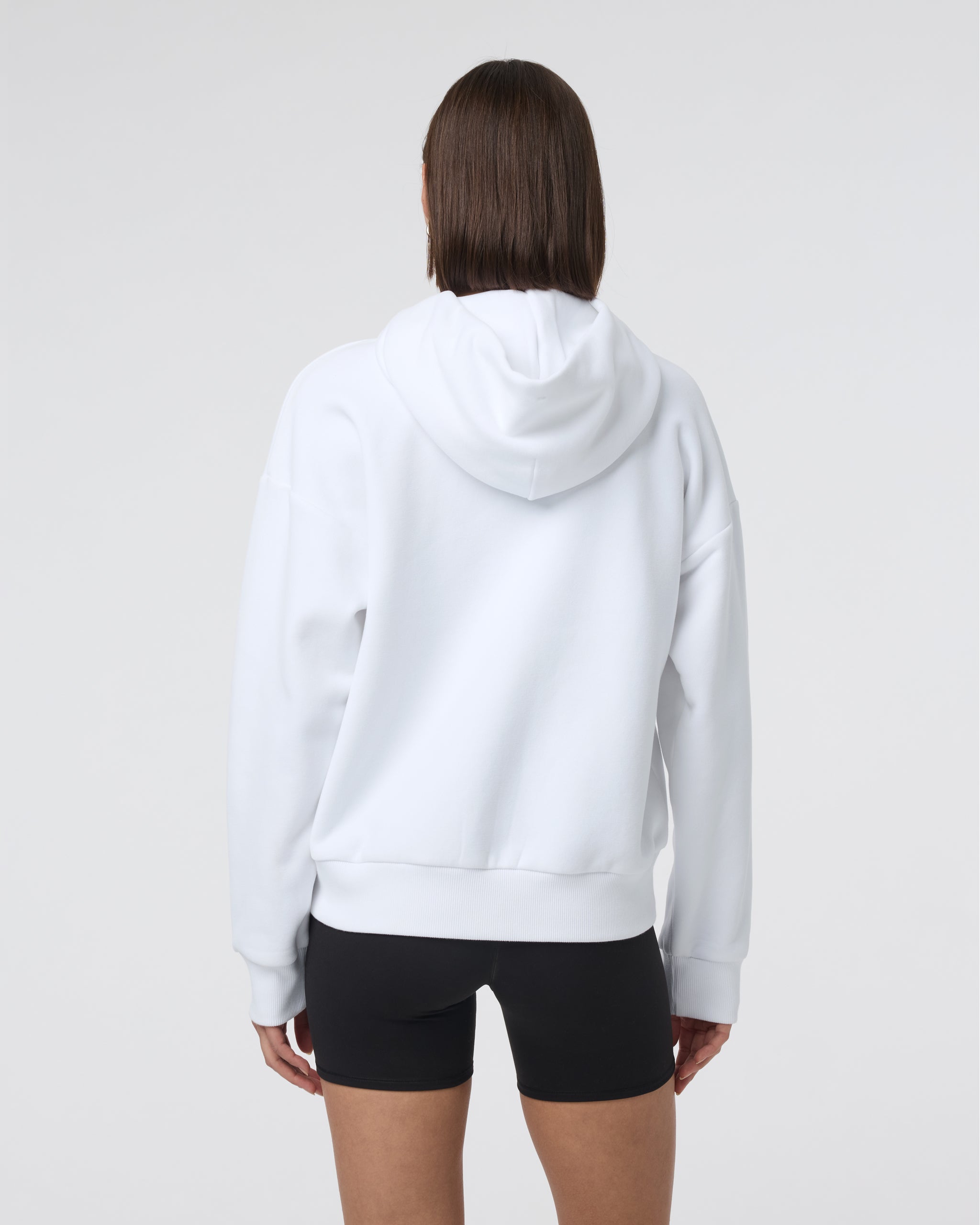 Restore Full Zip Hoodie | White - Image 4