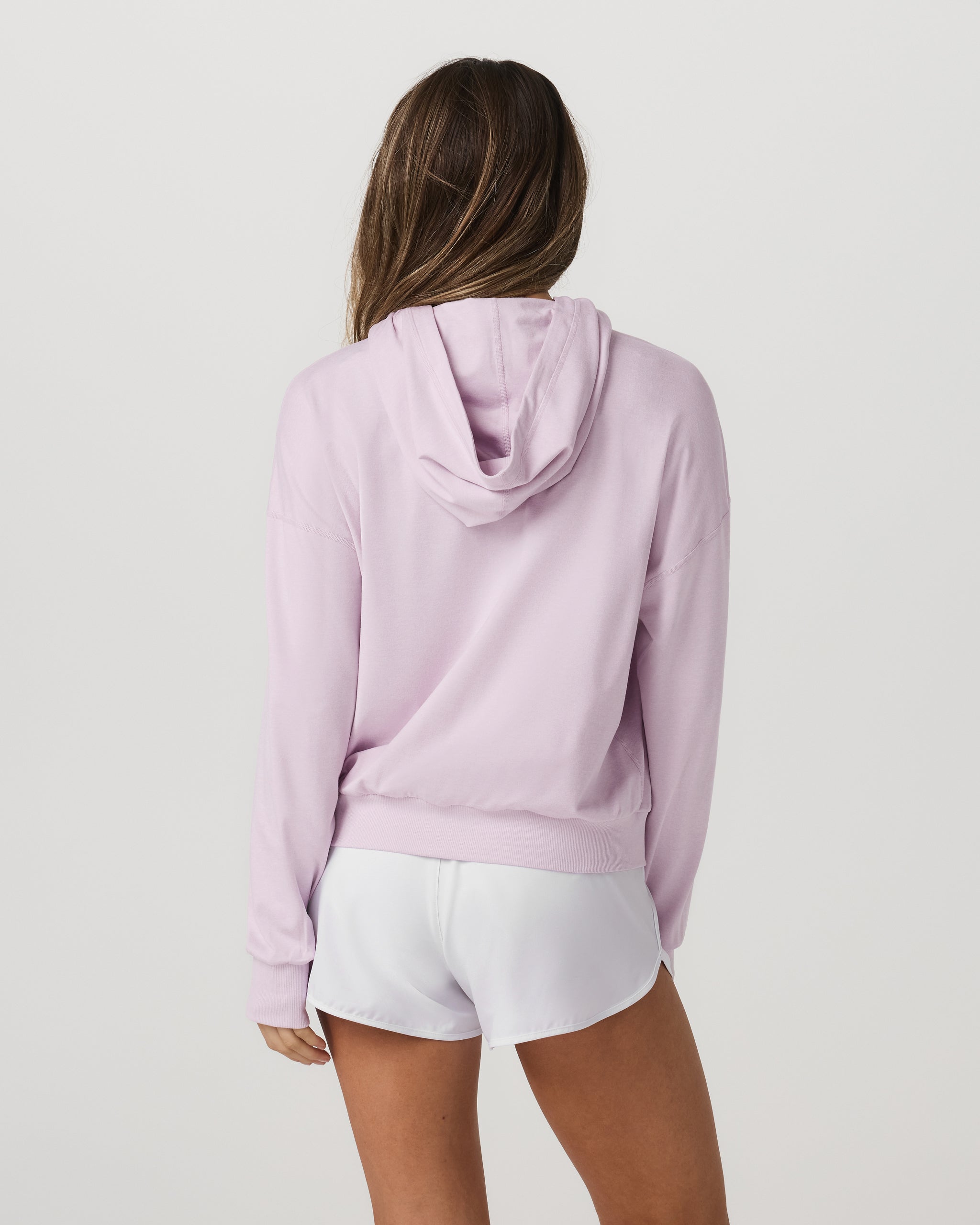 Halo Modern Pullover Hoodie | Lilac Breeze Heather - Image 2
