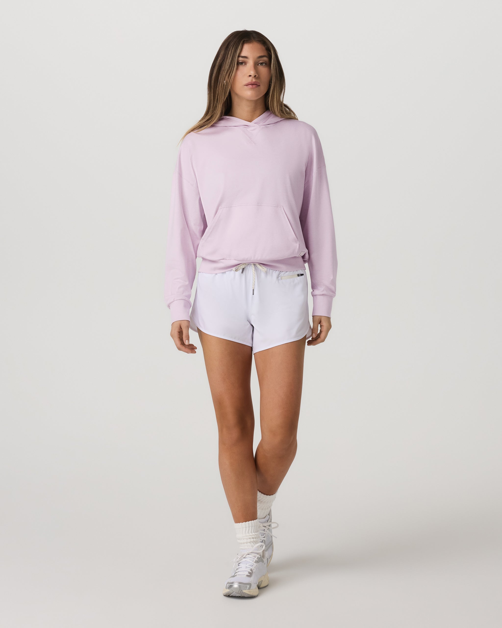 Halo Modern Pullover Hoodie | Lilac Breeze Heather - Image 4