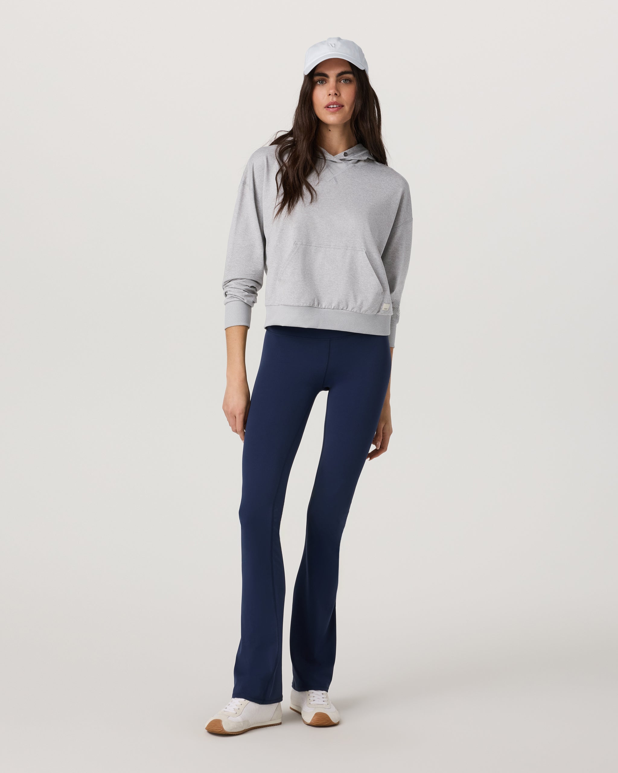 Halo Modern Pullover Hoodie | Pale Heather Grey - Image 2