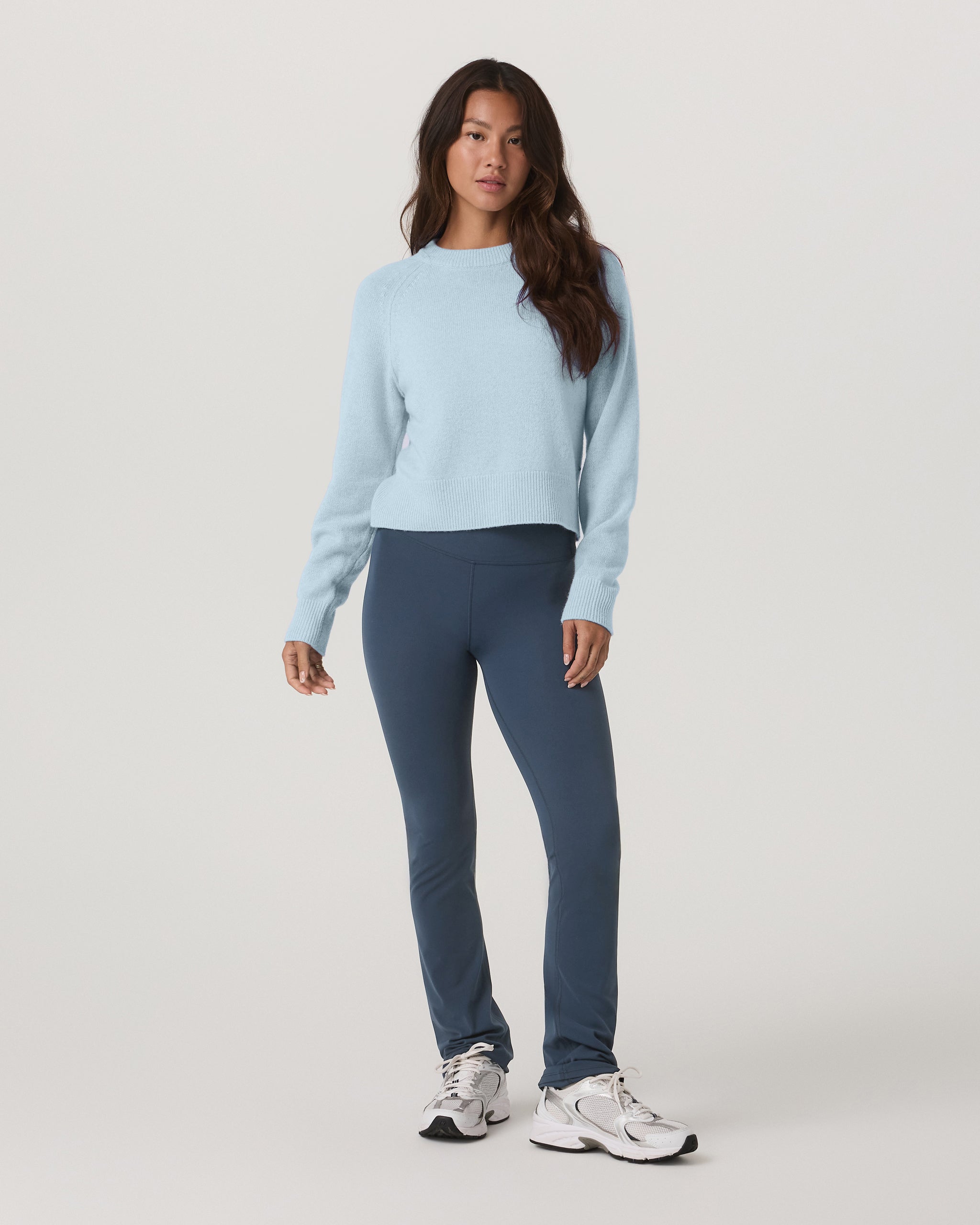Émilie Cashmere Crew | Bluebell - Image 2