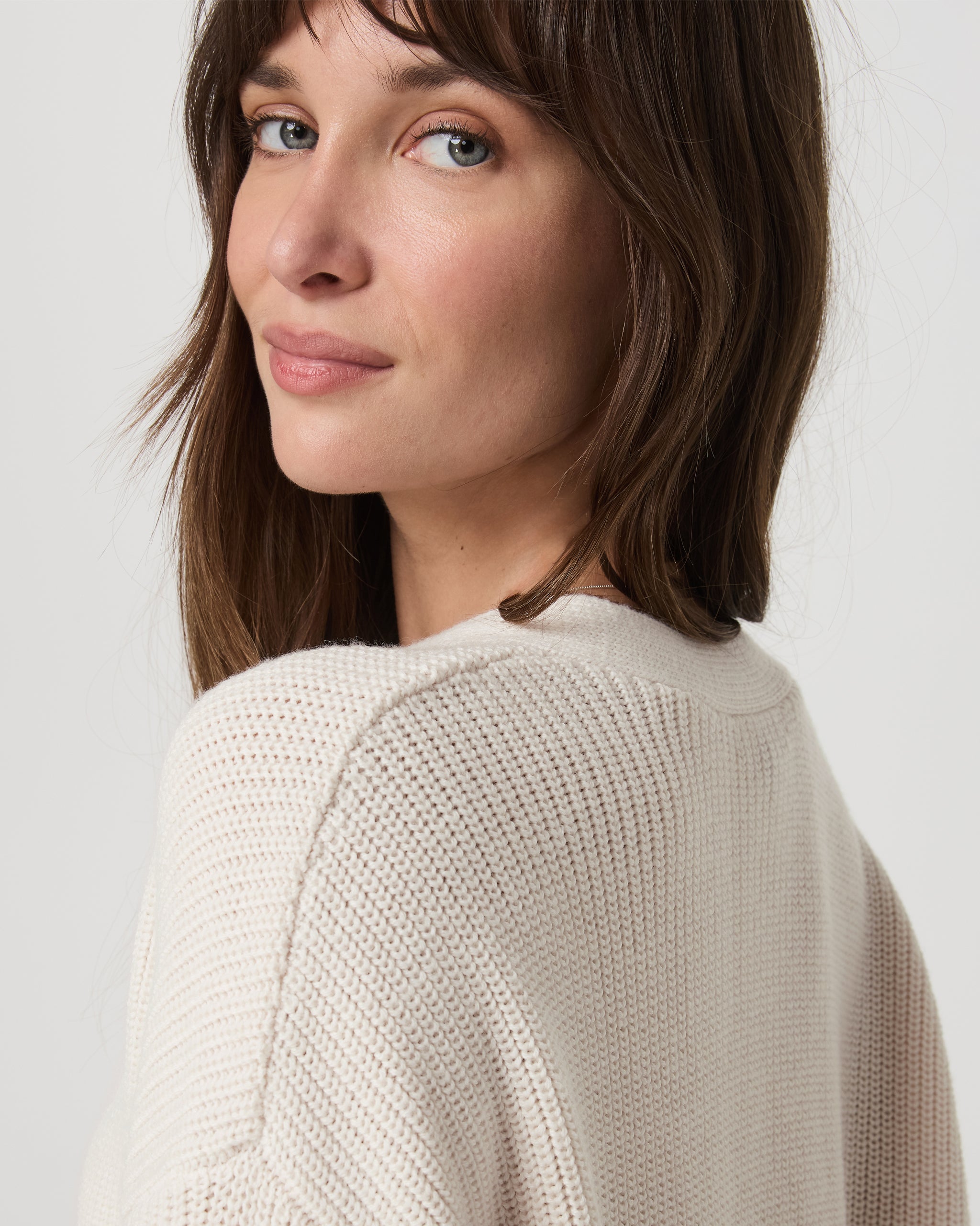 Alps Boyfriend Cardigan | Marshmallow - Image 5