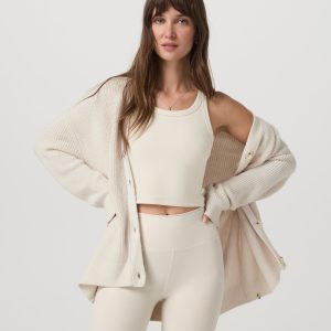 Alps Boyfriend Cardigan | Marshmallow