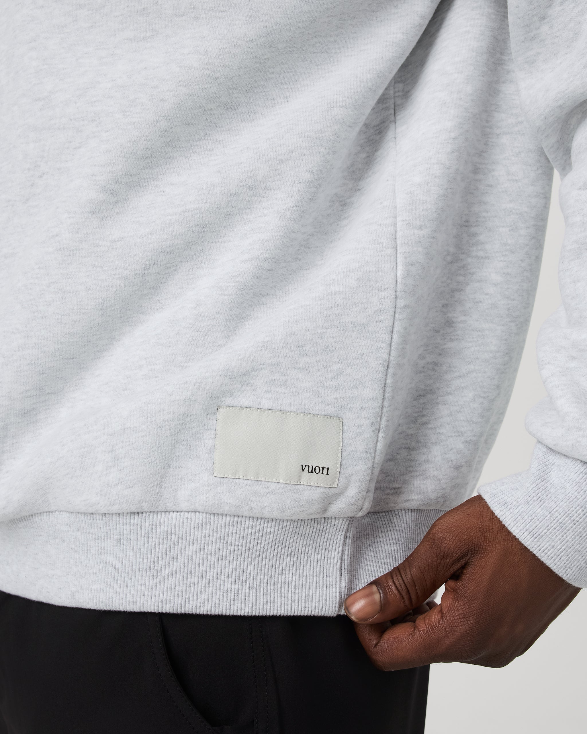 Restore Oversized Crew 2.0 | Pale Grey Heather - Image 3