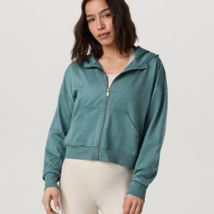 Halo Modern Full Zip Hoodie | Bluegrass Heather