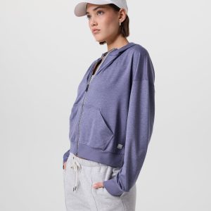 Halo Modern Full Zip Hoodie | Cosmic Heather