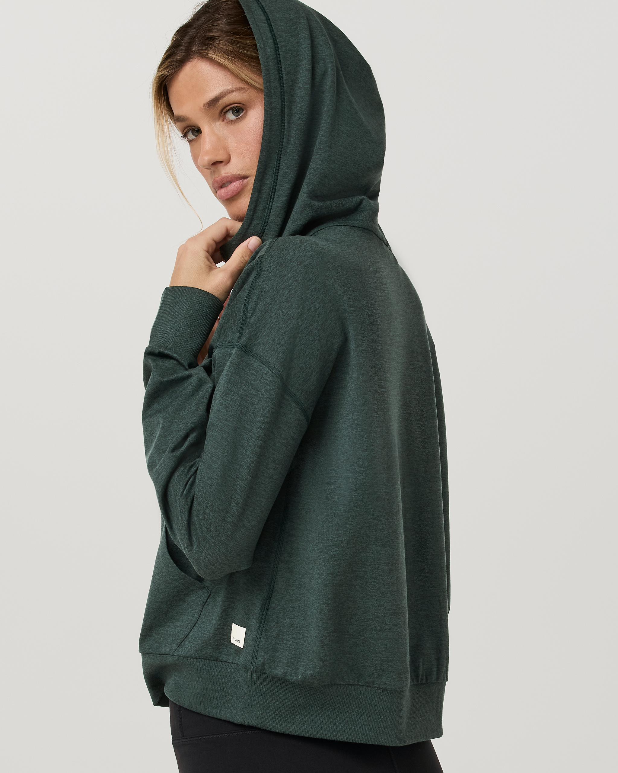 Halo Modern Full Zip Hoodie | Hemlock Heather - Image 5