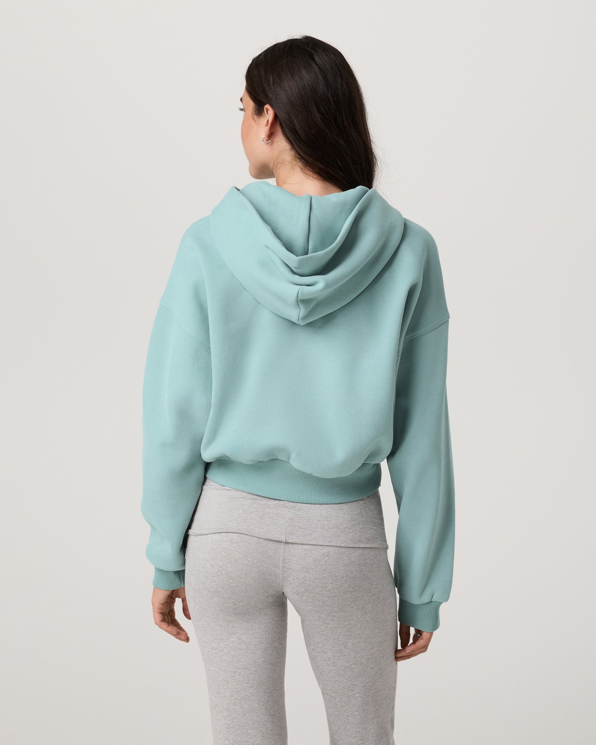 Restore Mini Full Zip Hoodie | Sea Spray - Image 3