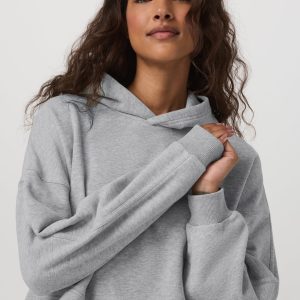 Sedona Pullover Hoodie | Light Heather Grey