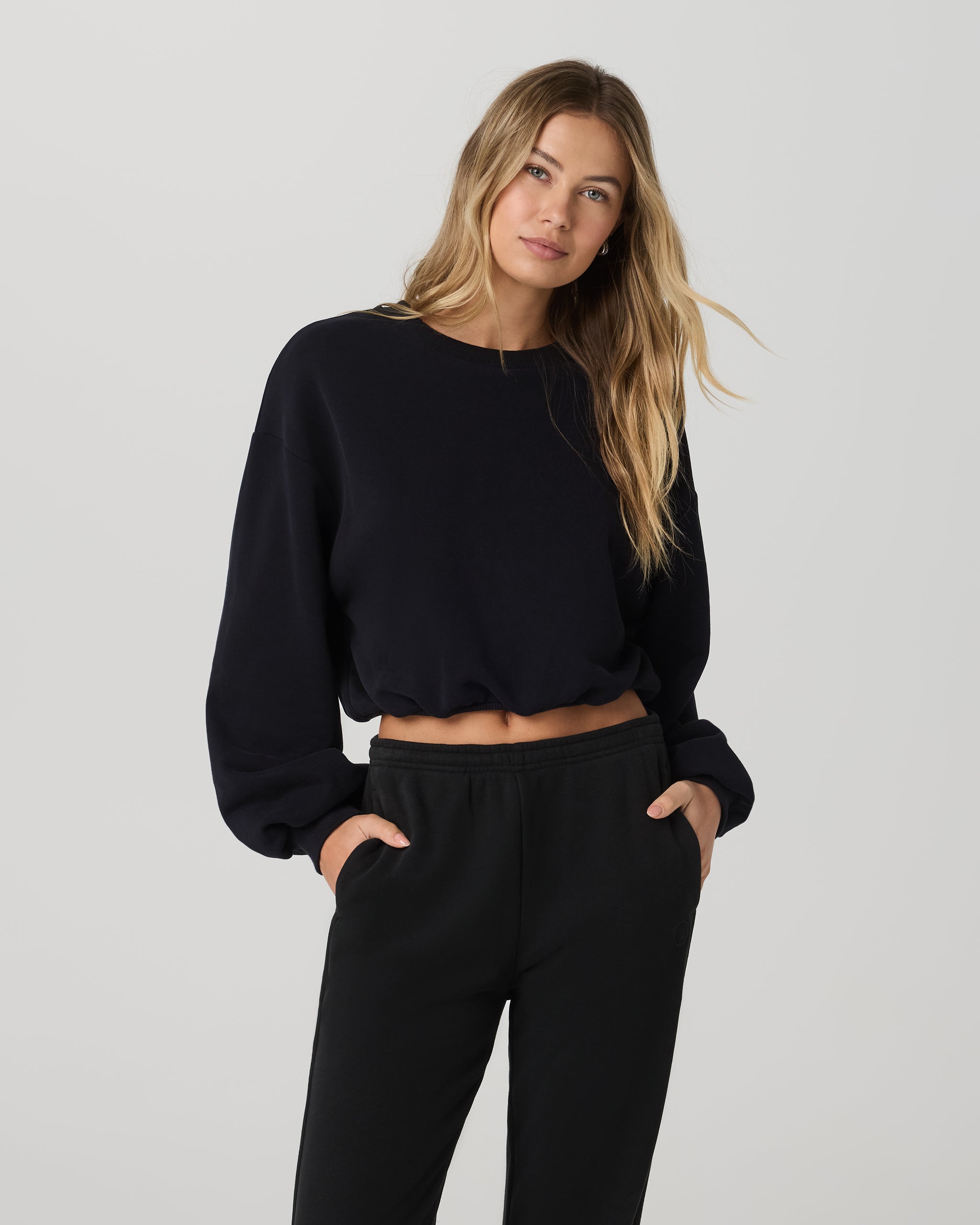 Sedona Bubble Crew | Black