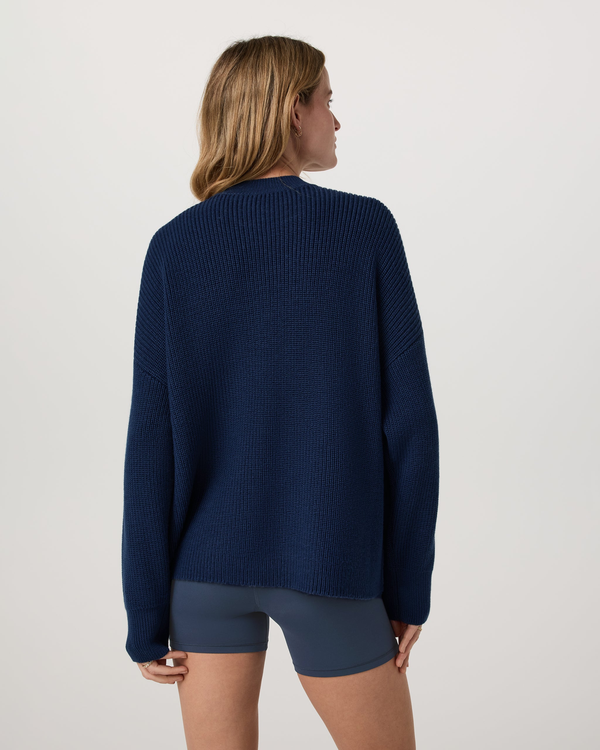 Alps Classic Crew Sweater | Blue Coast - Image 3