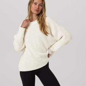 Alps Classic Crew Sweater | Marshmallow