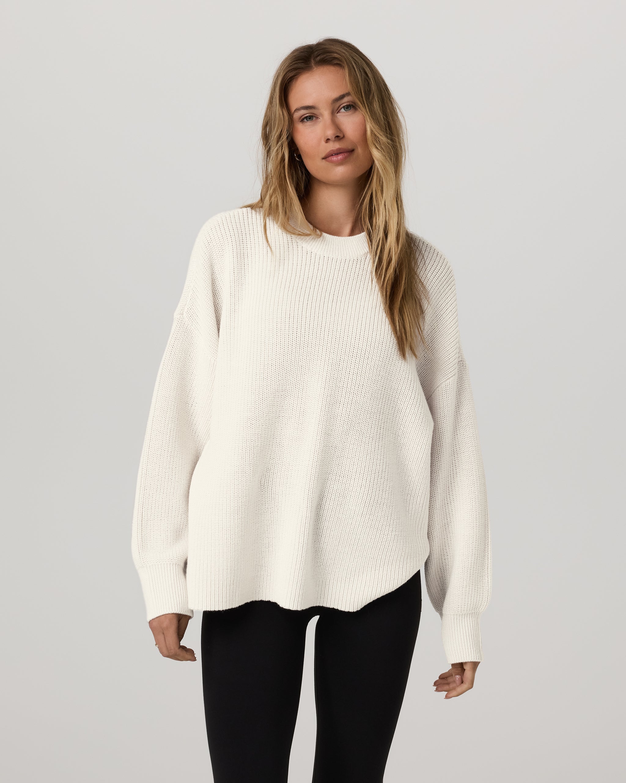 Alps Classic Crew Sweater | Marshmallow - Image 5