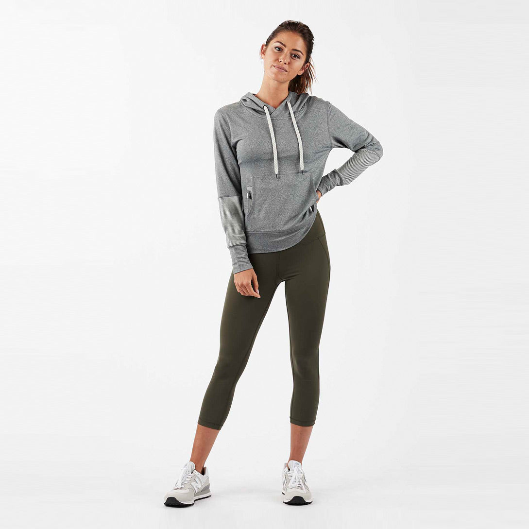 Cloudline Performance Hoodie | Heather Grey - Image 2