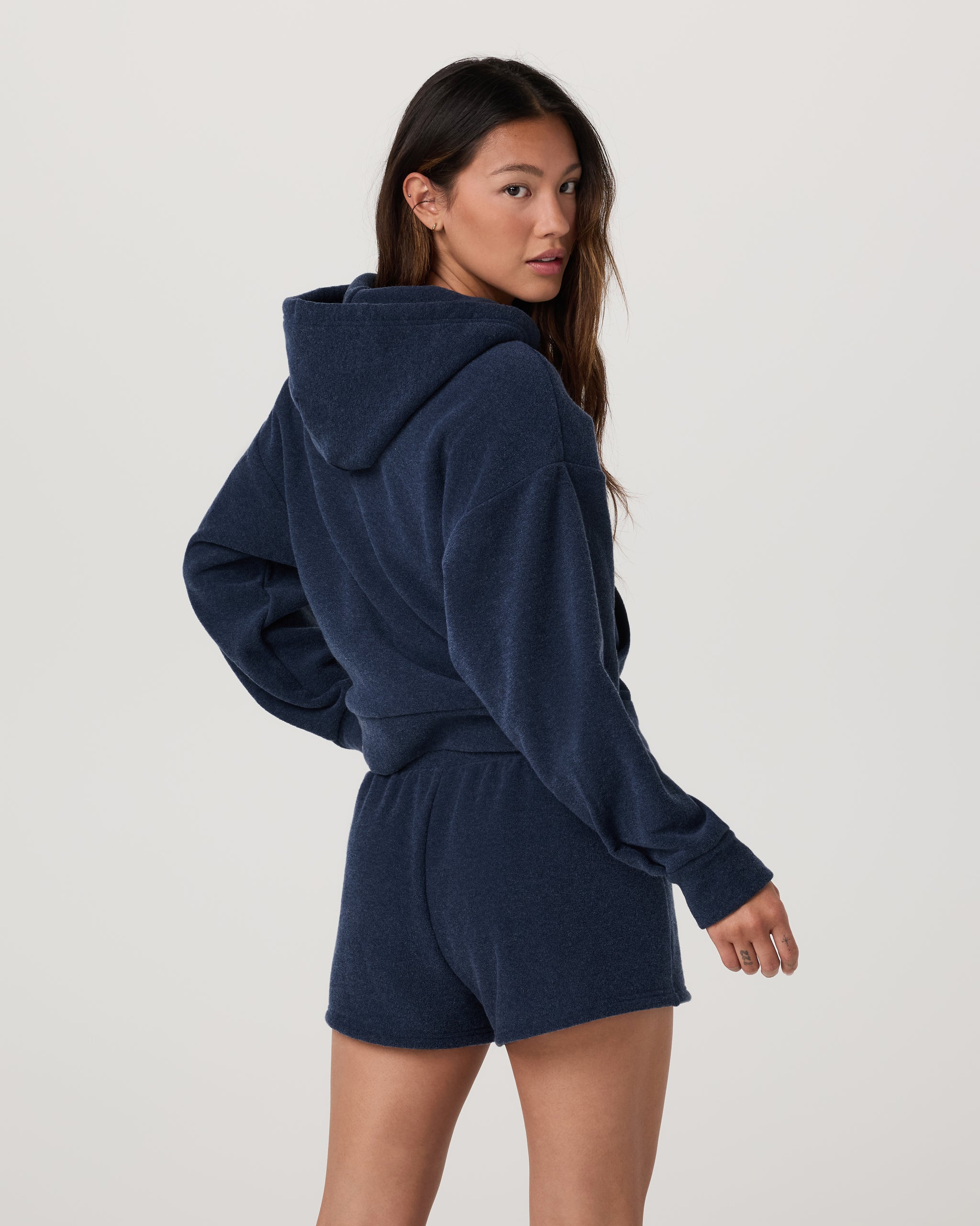 Beach Fleece Zip Up | Blue Coast - Image 3