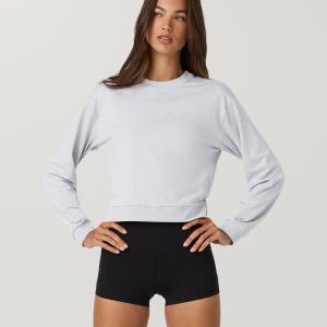 Halo Modern Crew | Pale Grey Heather