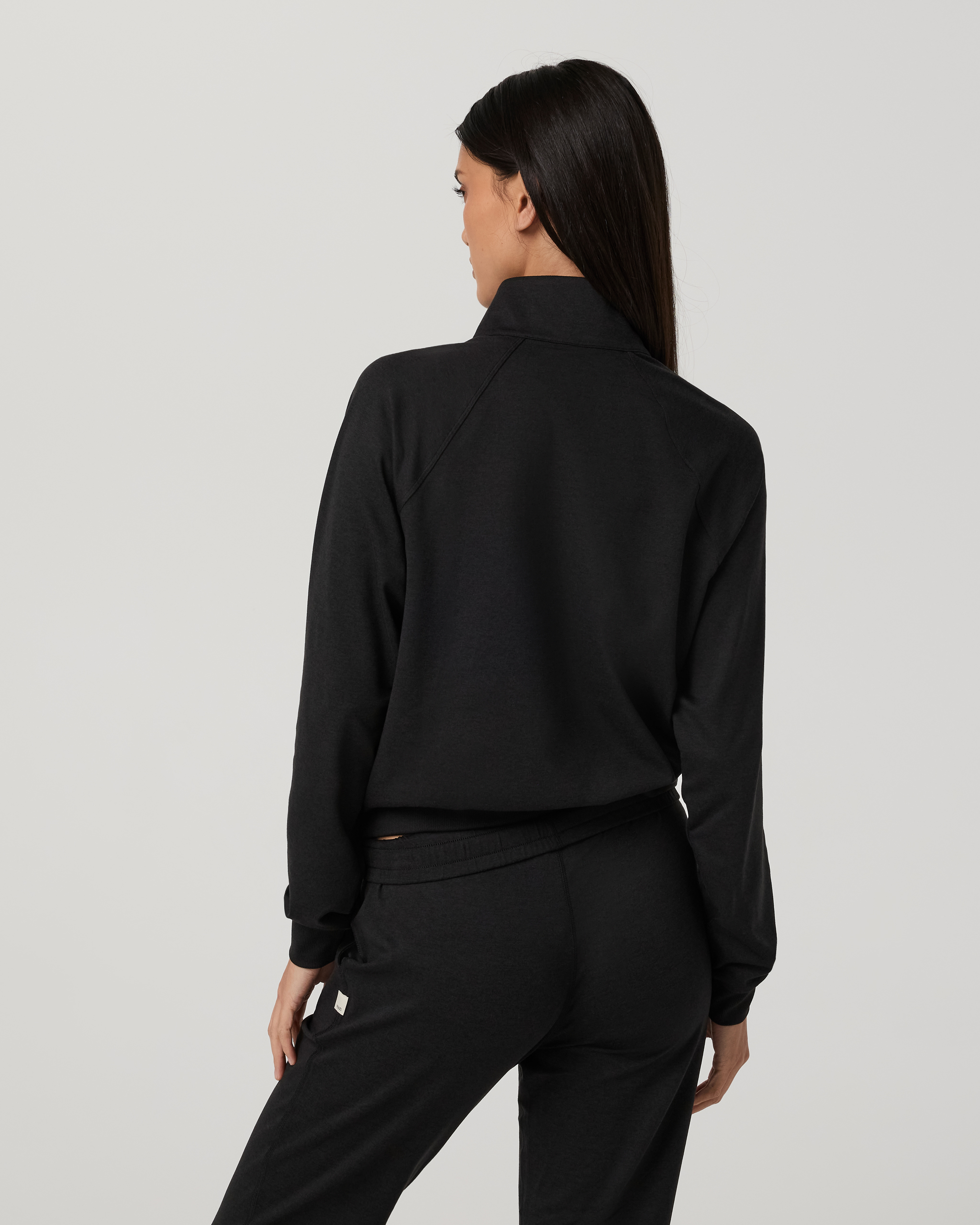 Halo Half Zip | Black Heather - Image 3