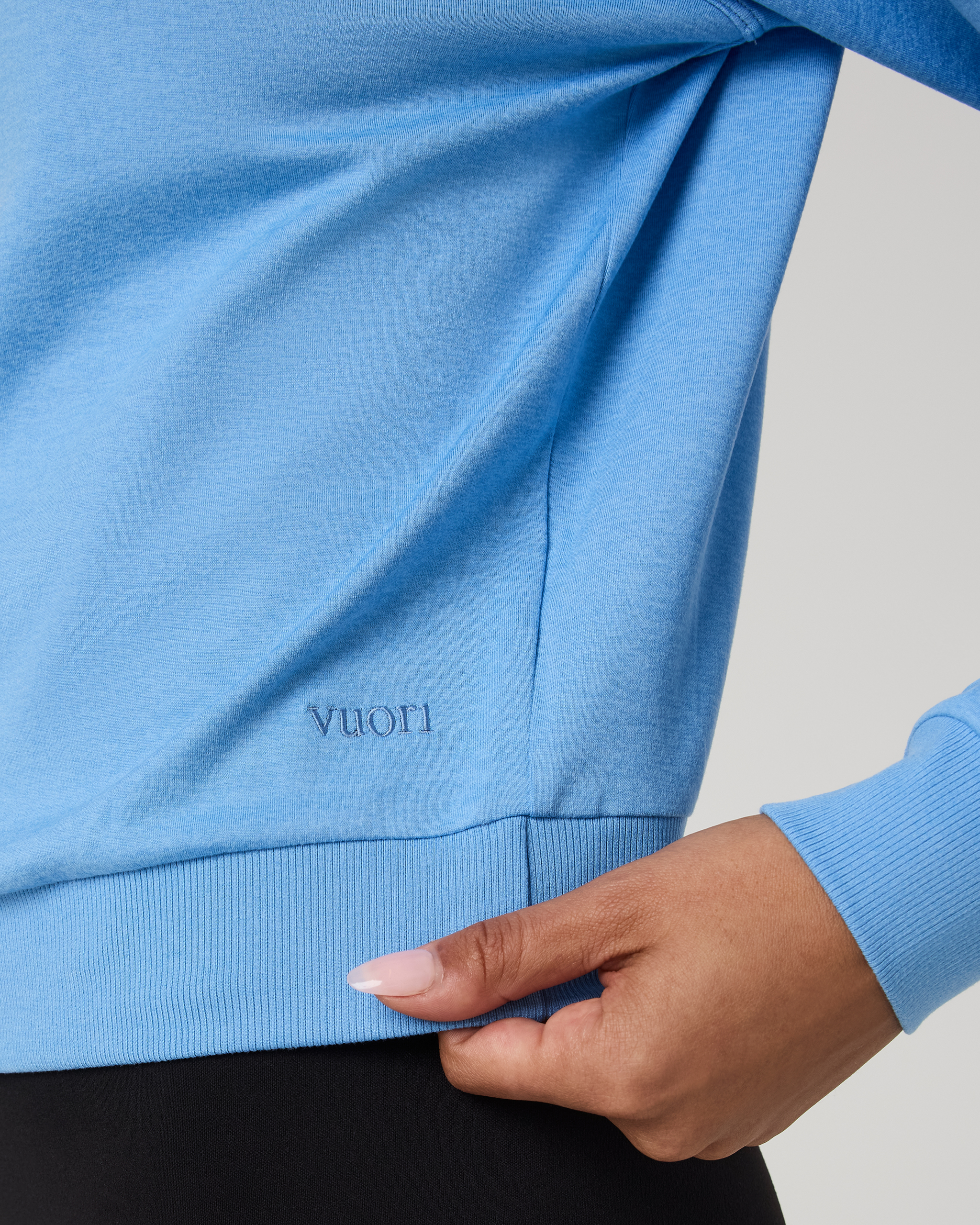 Halo Half Zip | Oasis Blue Heather - Image 5