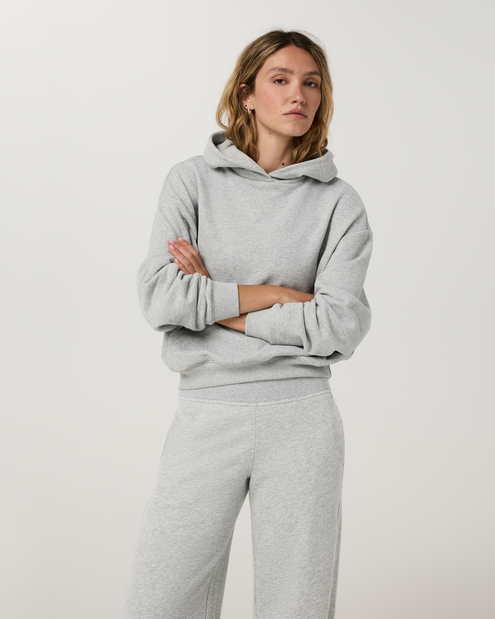 Sedona Classic Pullover Hoodie | Light Heather Grey - Image 5