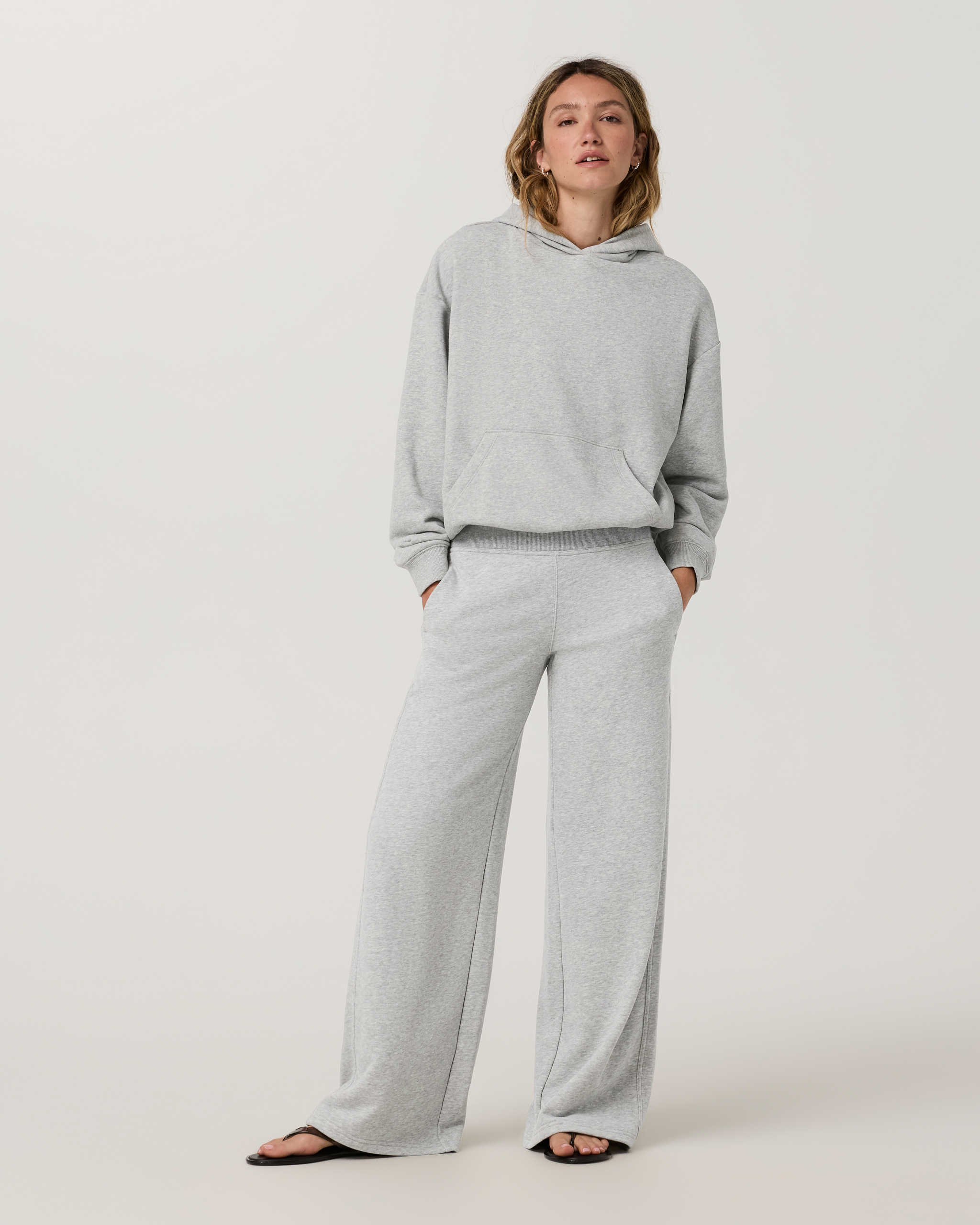 Sedona Classic Pullover Hoodie | Light Heather Grey - Image 4