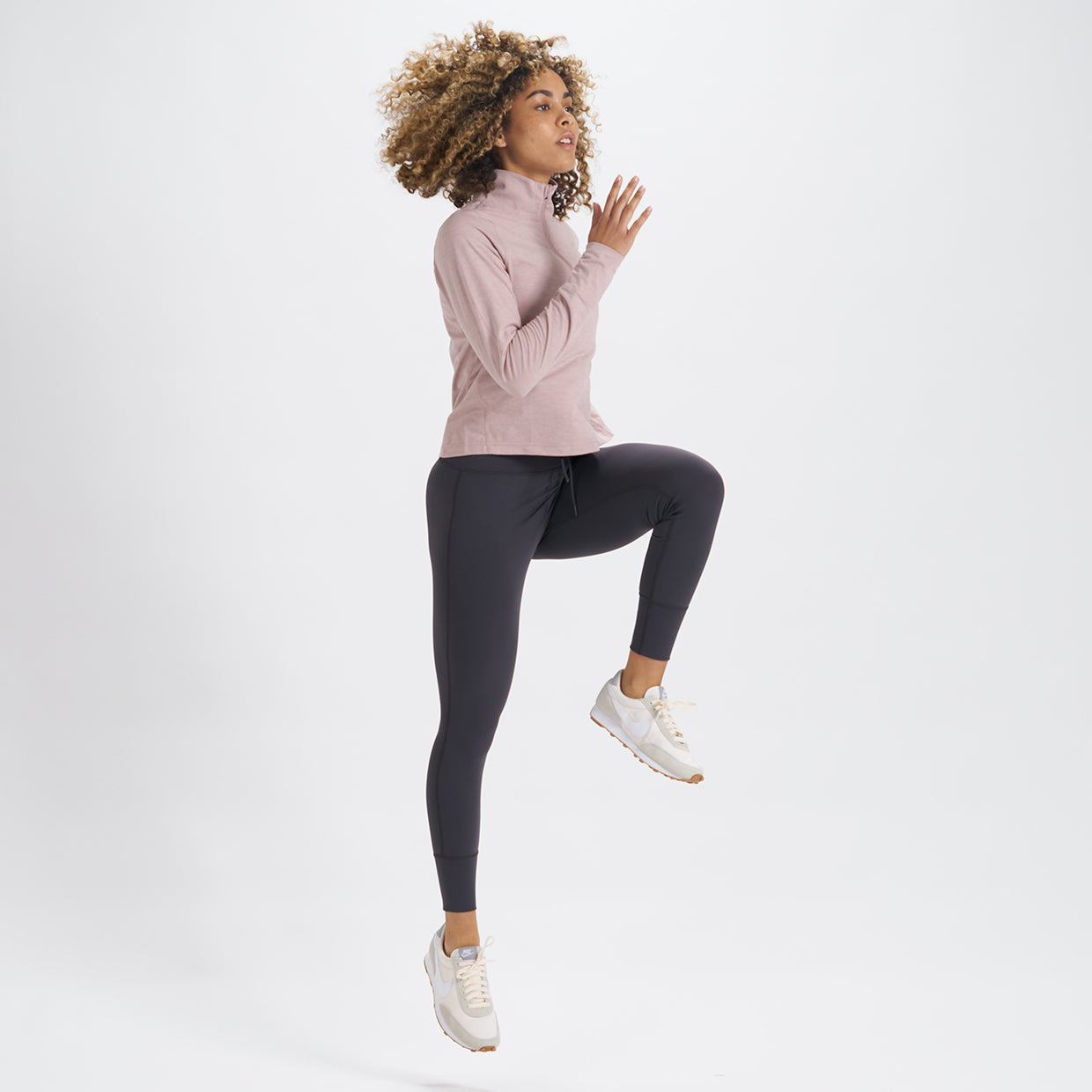 Crescent Half Zip | Dusk Heather - Image 5