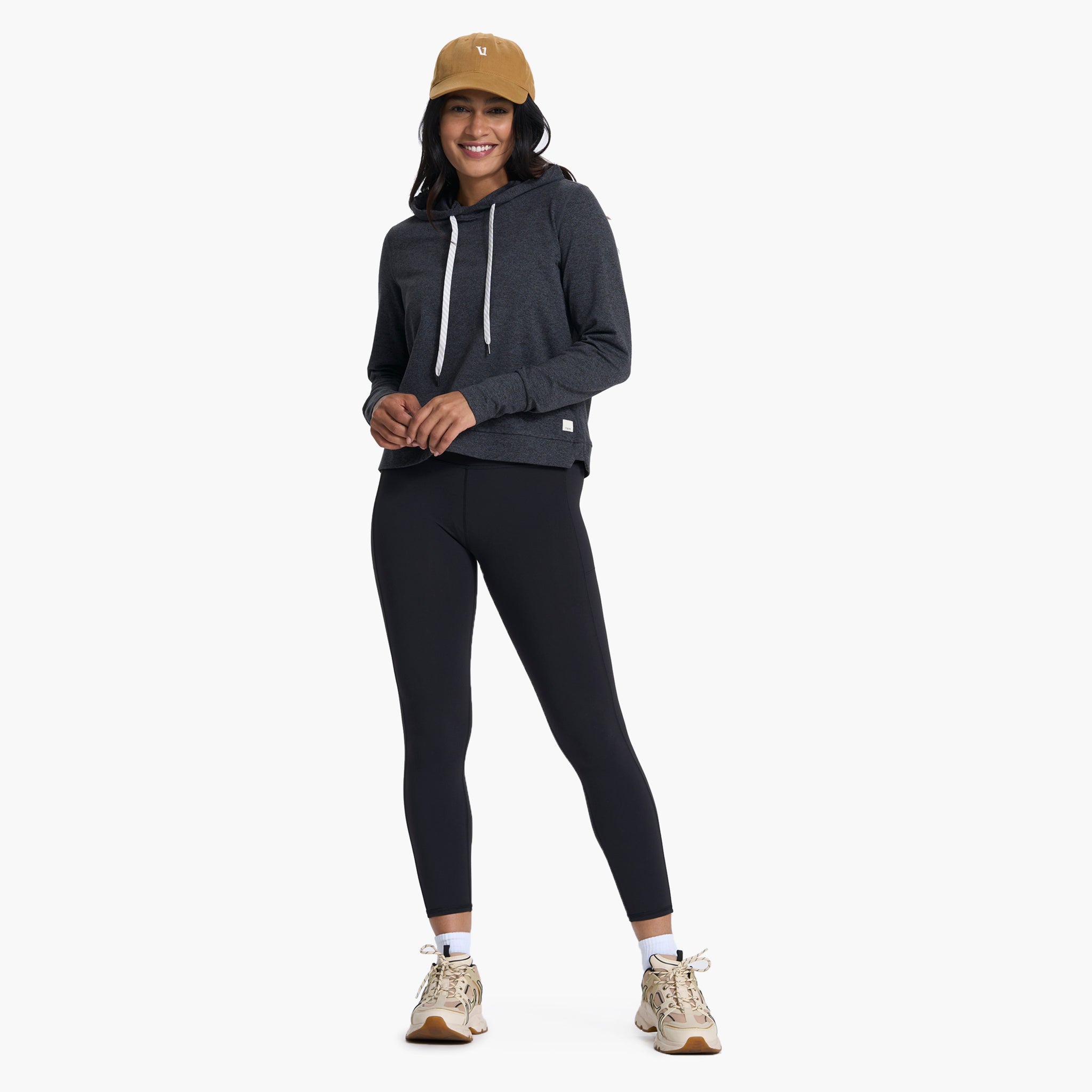 Halo Essential Hoodie | Charcoal Heather - Image 5