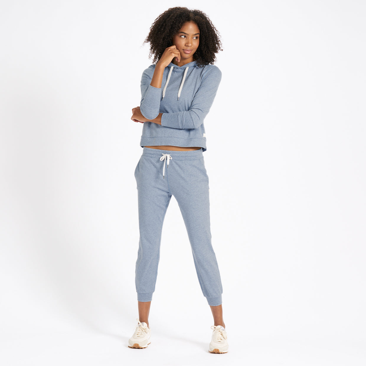 Halo Essential Hoodie | Cloud Heather - Image 4