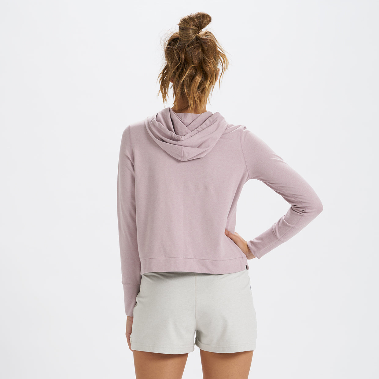 Halo Essential Hoodie | Dusk Heather - Image 3
