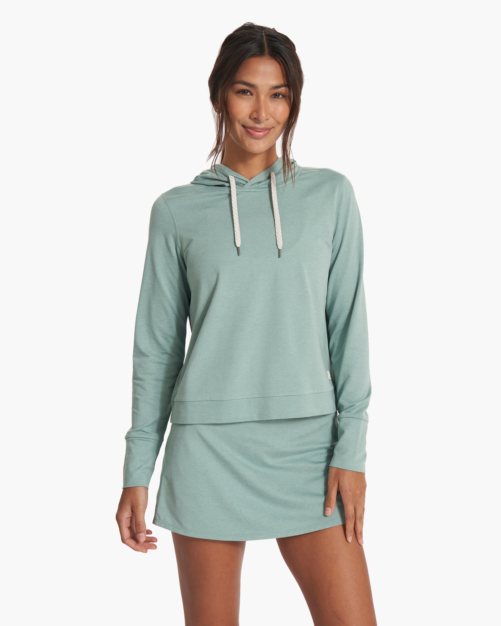 Halo Essential Hoodie | Celery Heather - Image 2