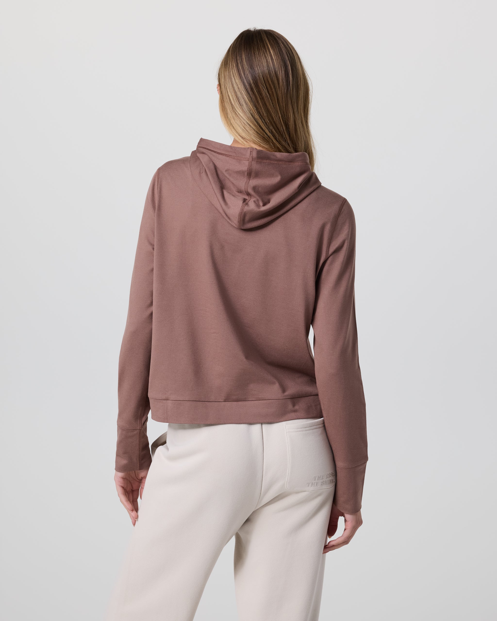 Halo Essential Hoodie | Cardamom Heather - Image 3