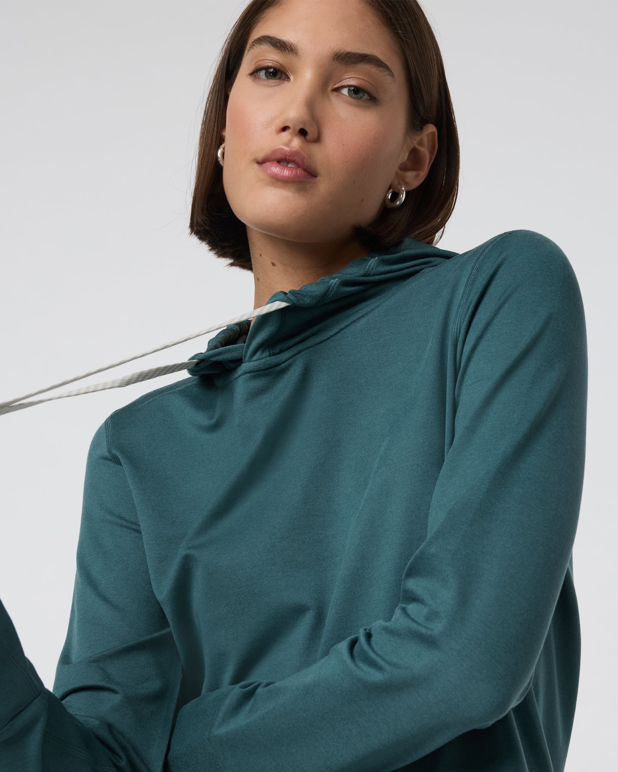 Halo Essential Hoodie | Moss Heather - Image 4