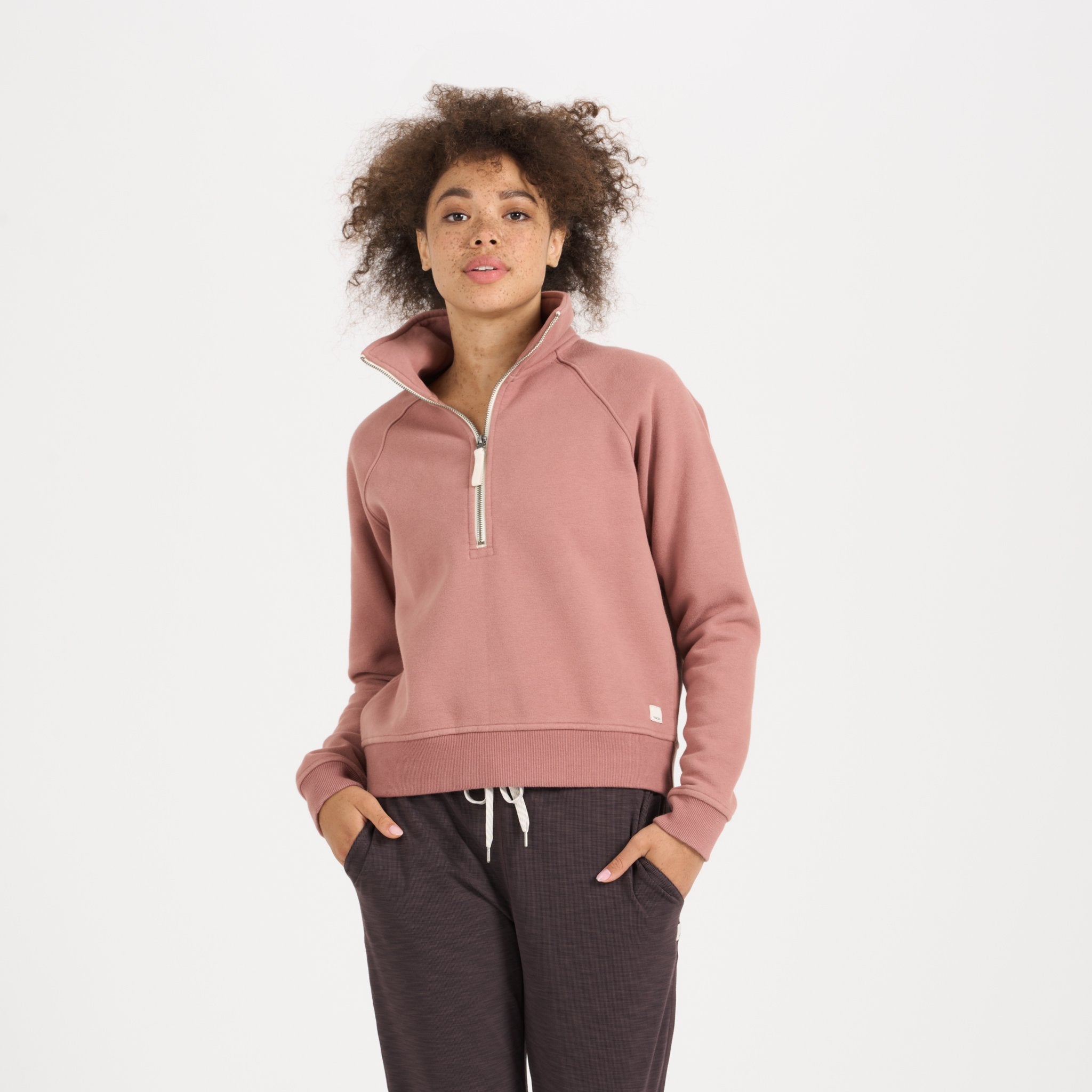 Restore Half Zip | Light Terracotta - Image 2