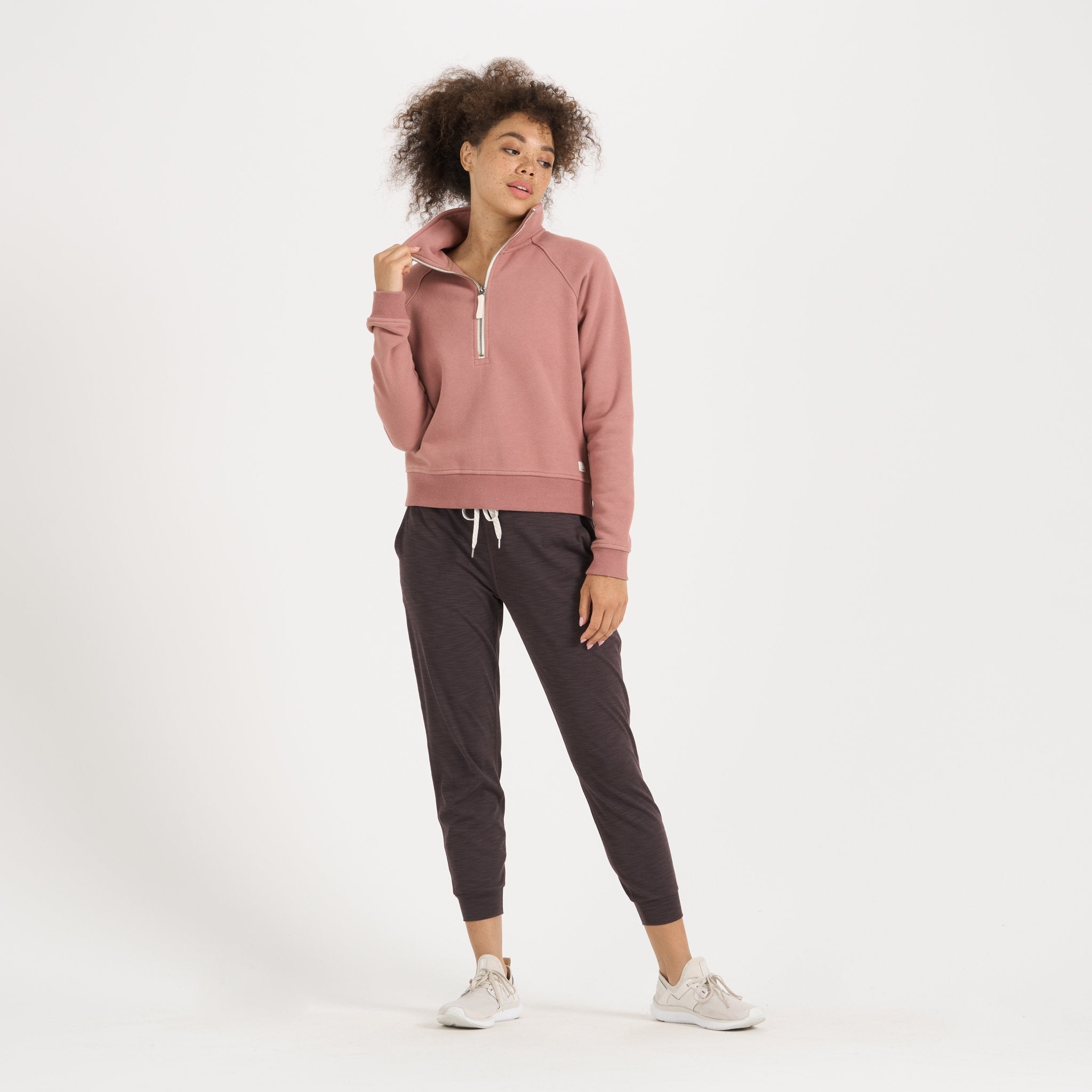 Restore Half Zip | Light Terracotta - Image 4