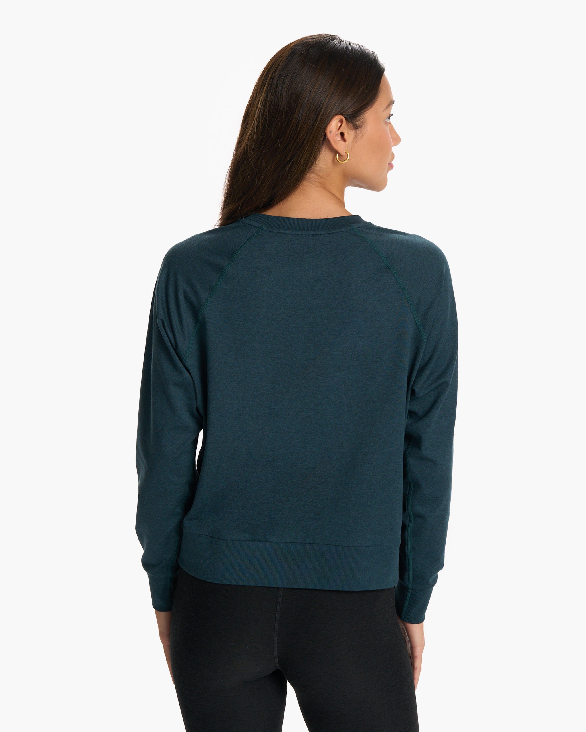 Long Sleeve Halo Crew | Beryl Heather - Image 4