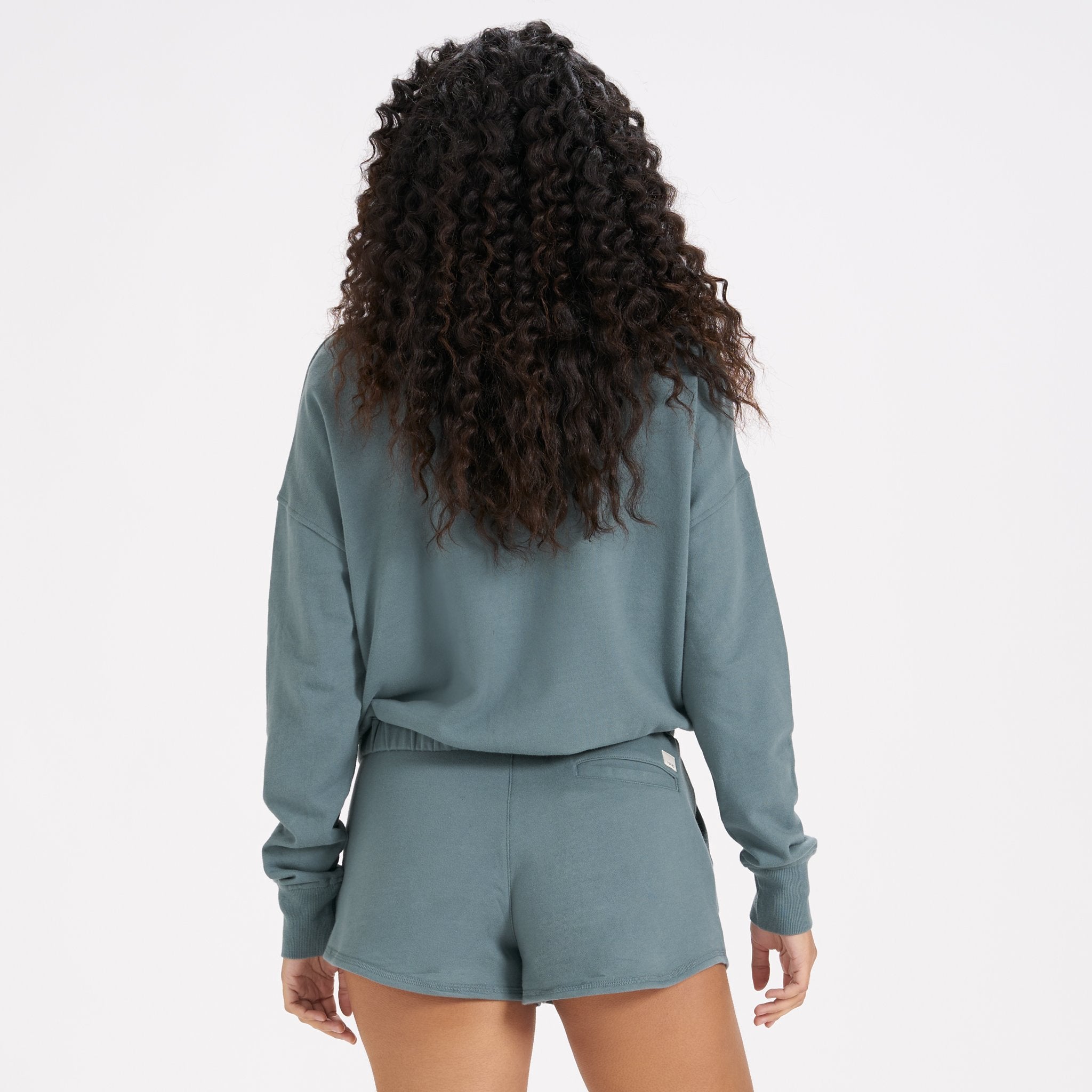 Sunnyside Half Zip | Steel Blue - Image 3