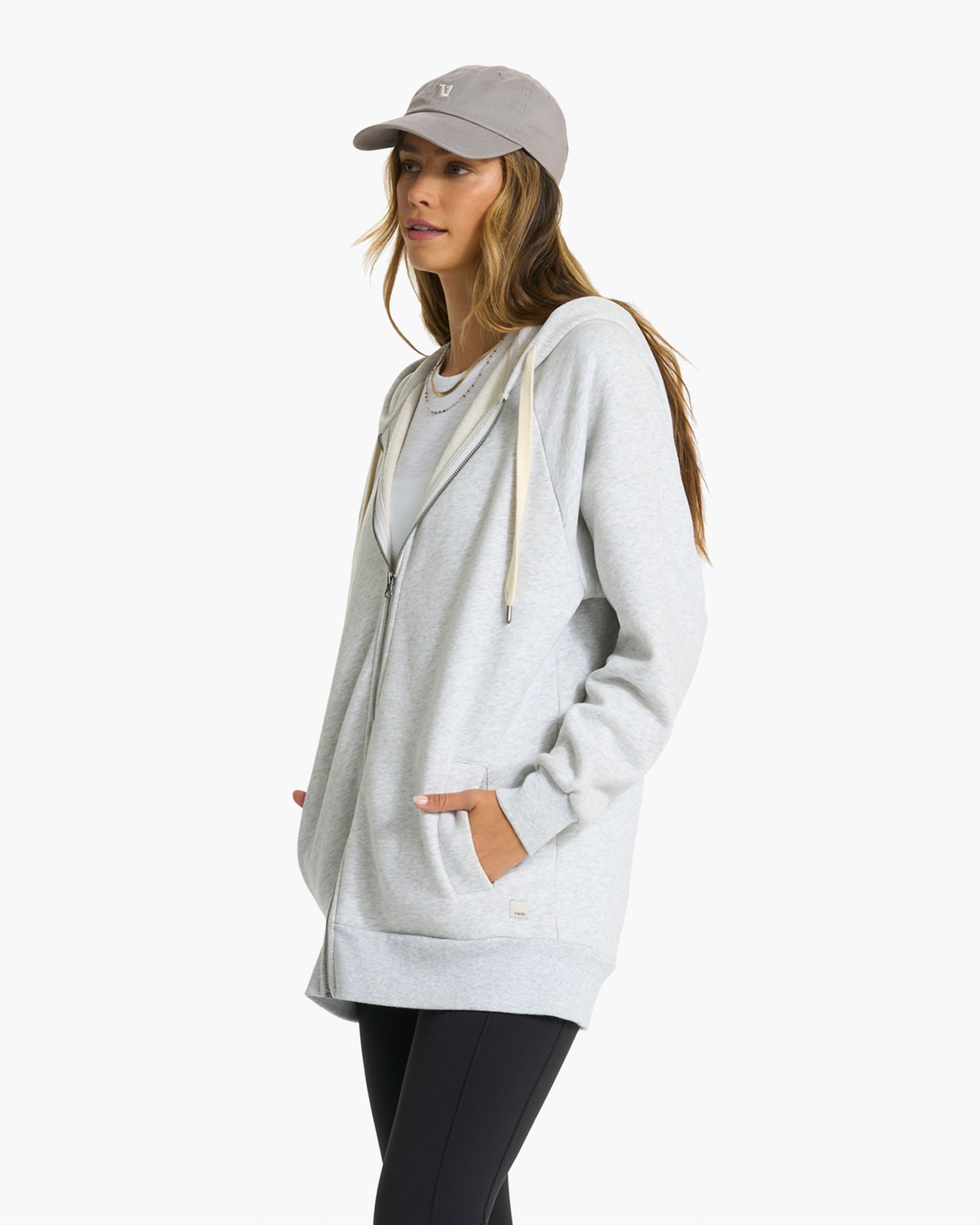 Restore Hoodie | Pale Grey Heather - Image 2