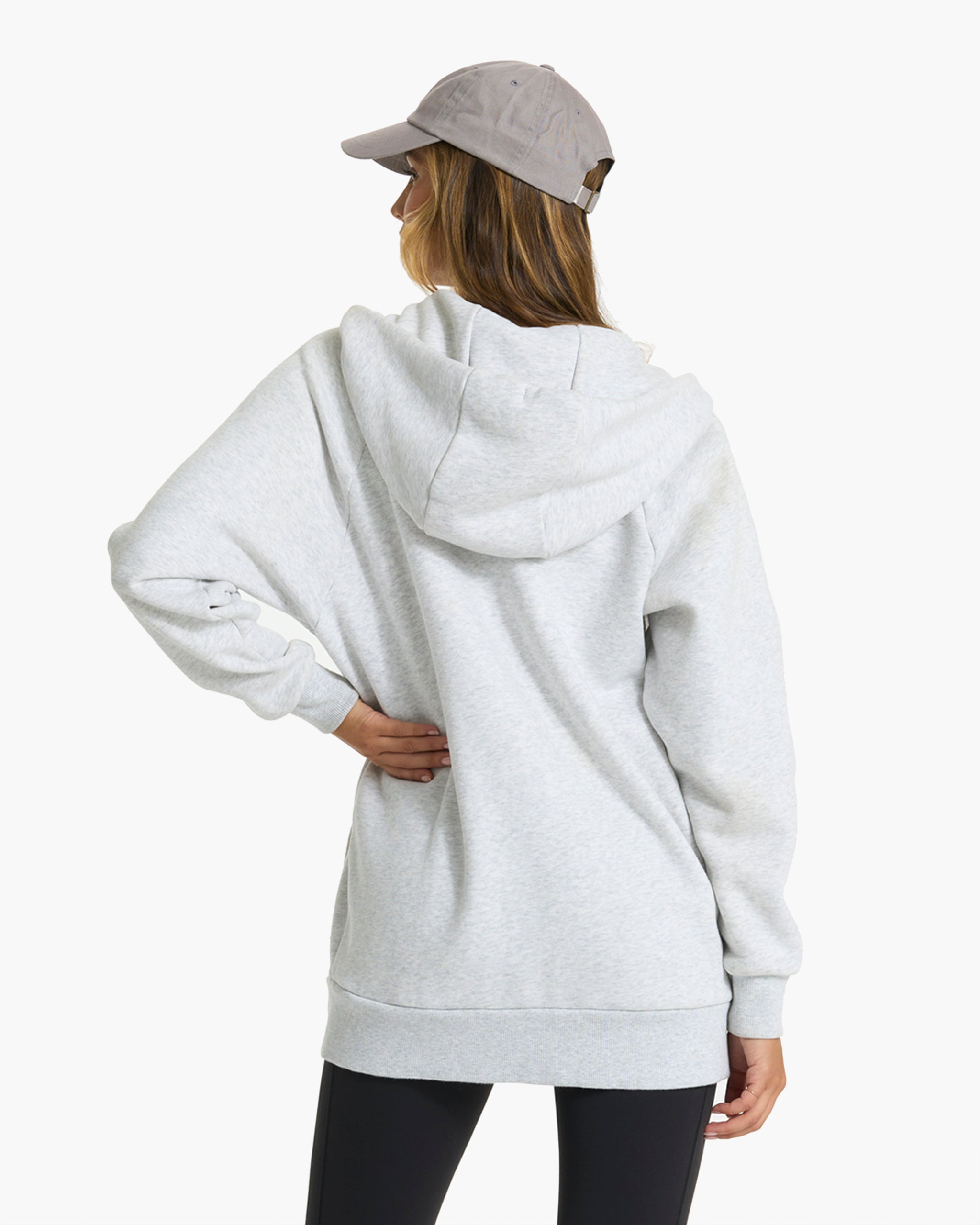 Restore Hoodie | Pale Grey Heather - Image 3