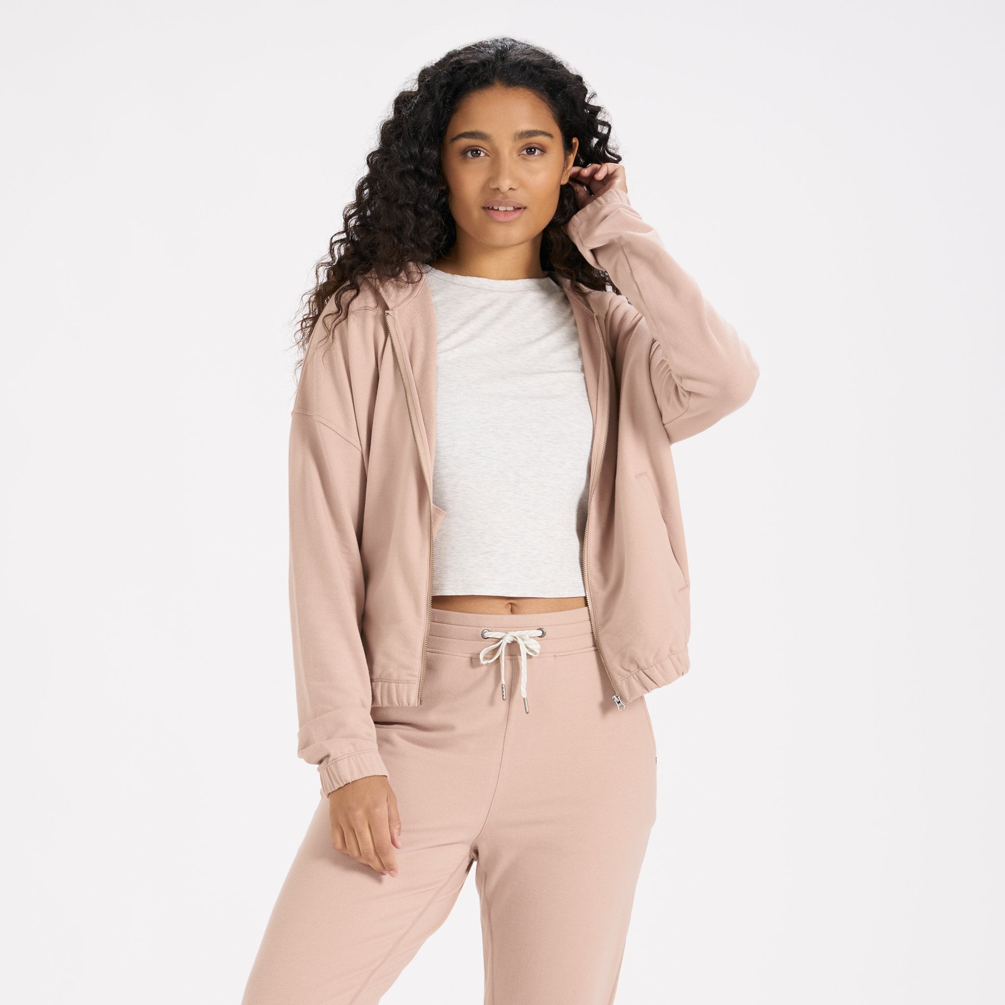 Laguna Zip Hoodie | Dogwood - Image 2