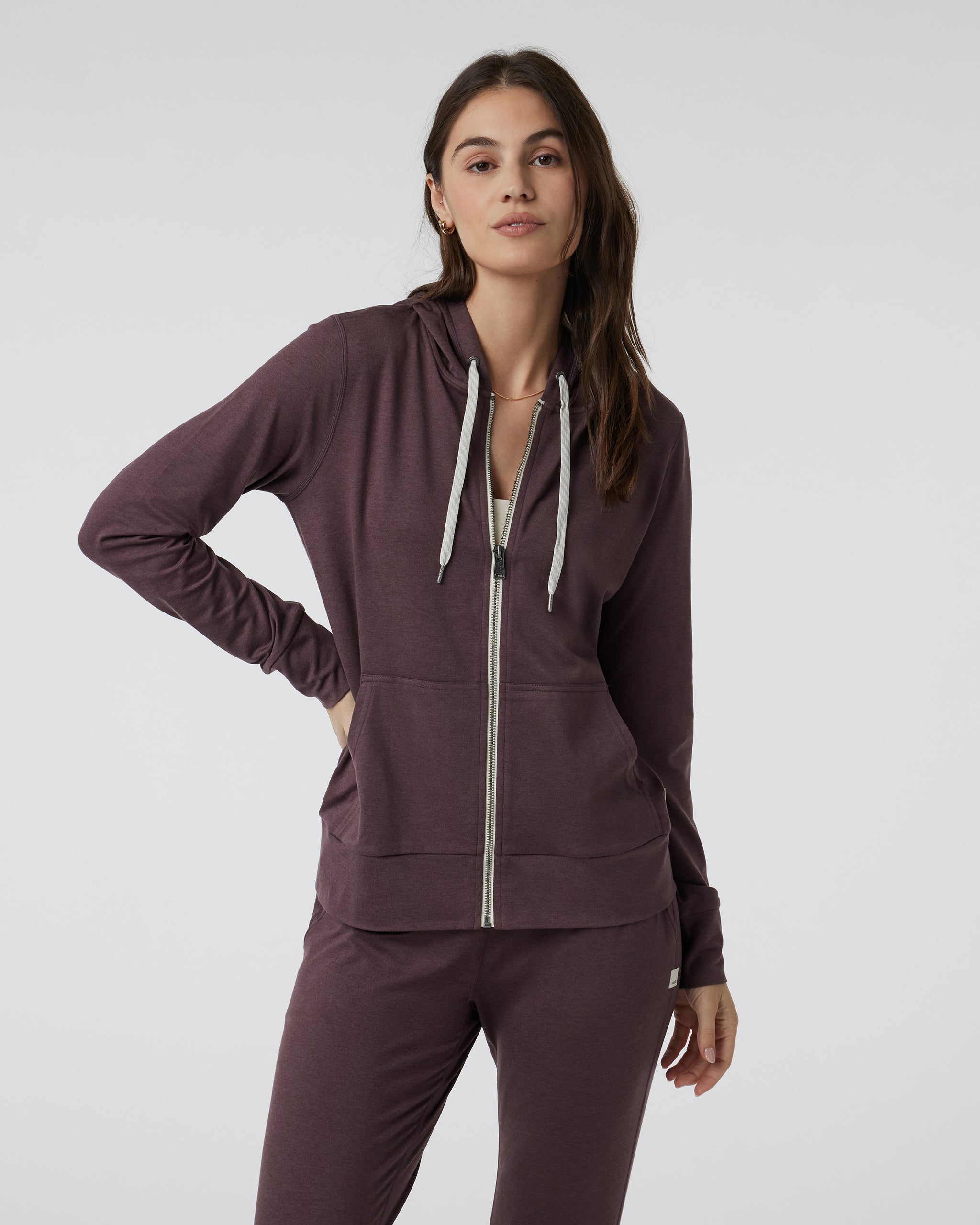 Halo Performance Hoodie 2.0 | Elderberry Heather - Image 2
