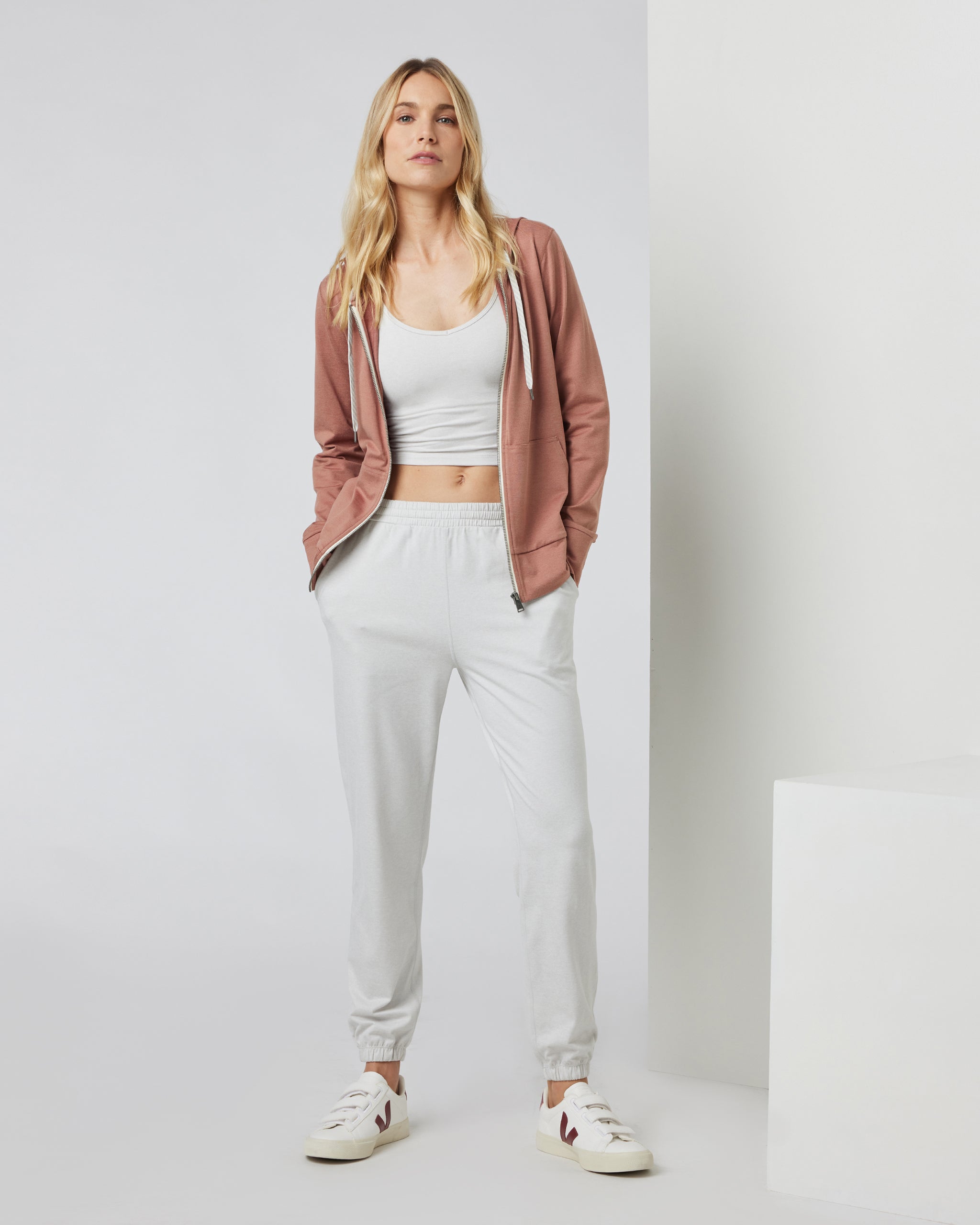 Halo Performance Hoodie 2.0 | Tamarind Heather - Image 3